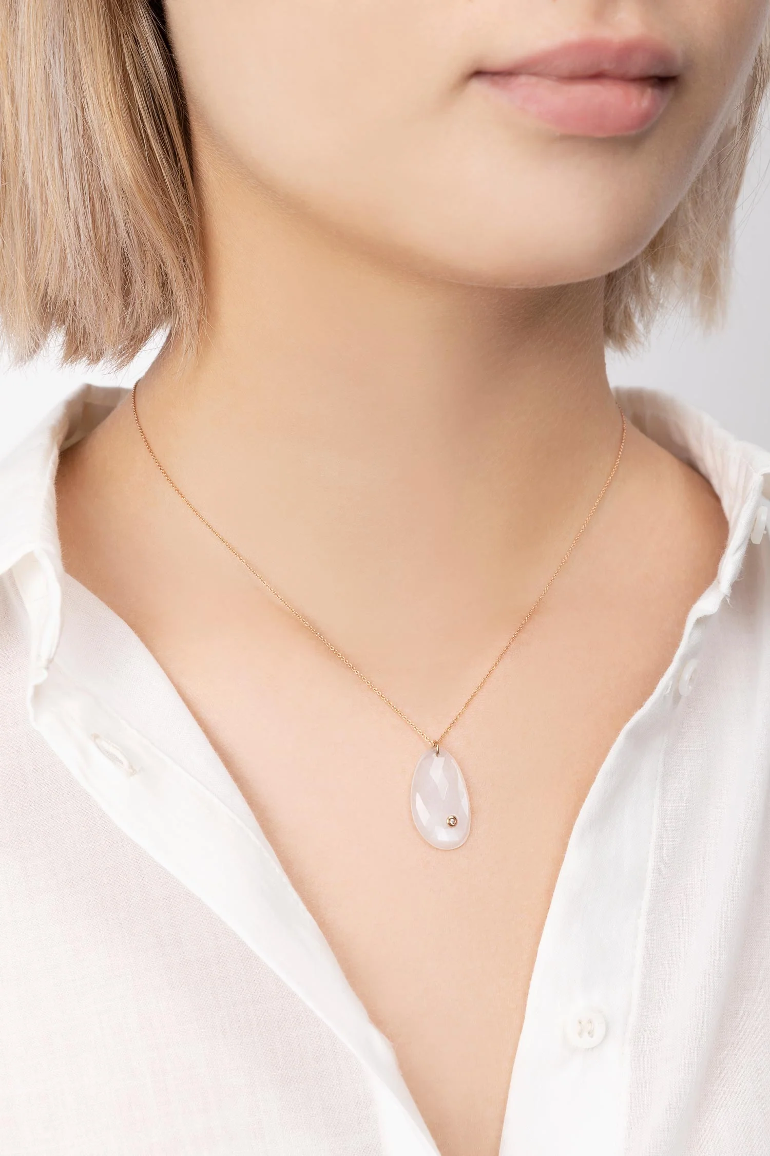 Necklace Nan100 Chalcedony - Image 4