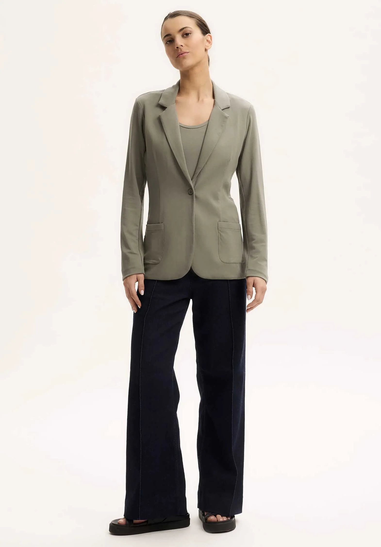 Jacket 003-fve046 Kaki-Army - Image 2