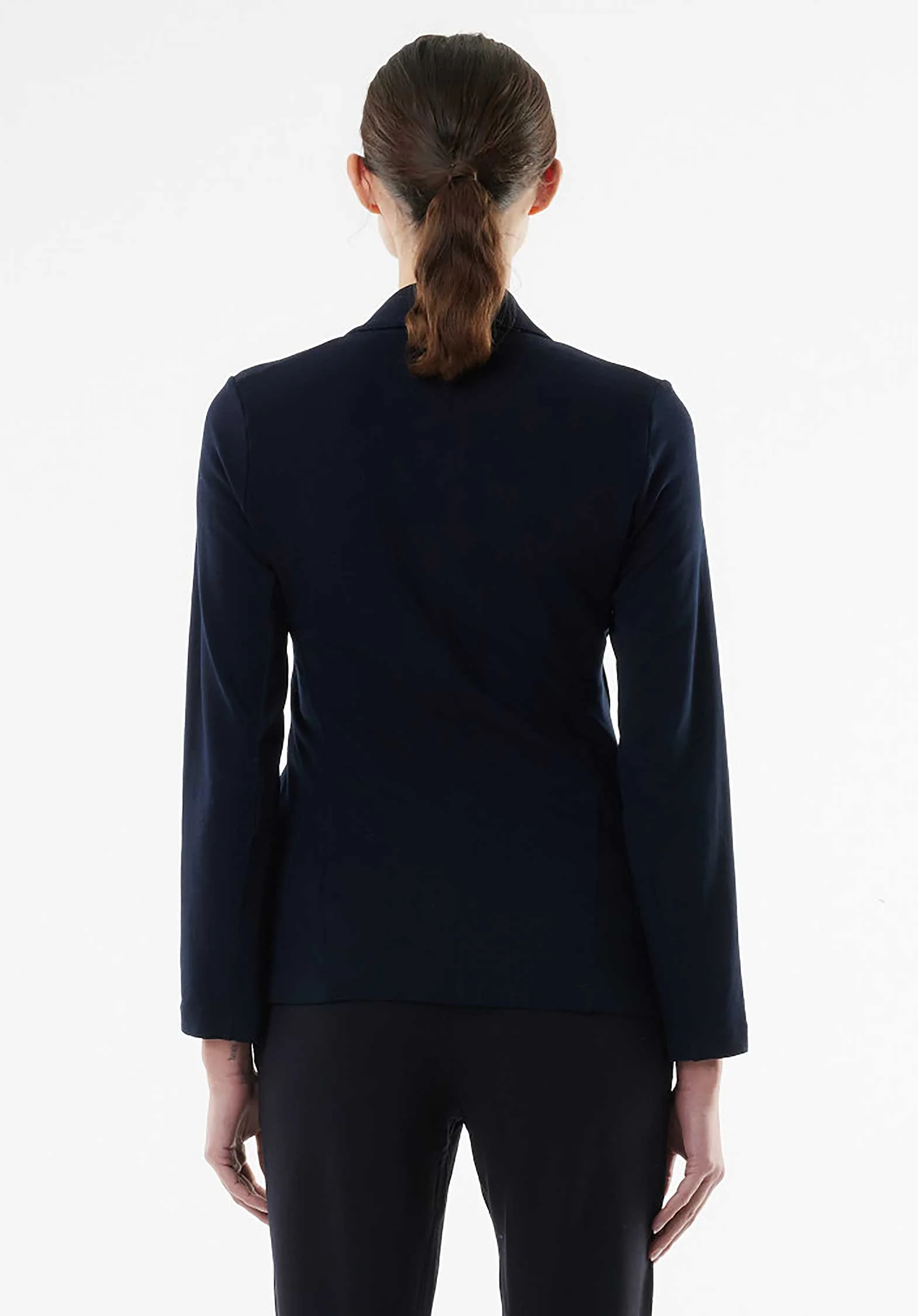Jacket 003-fve046 Navy - Image 3