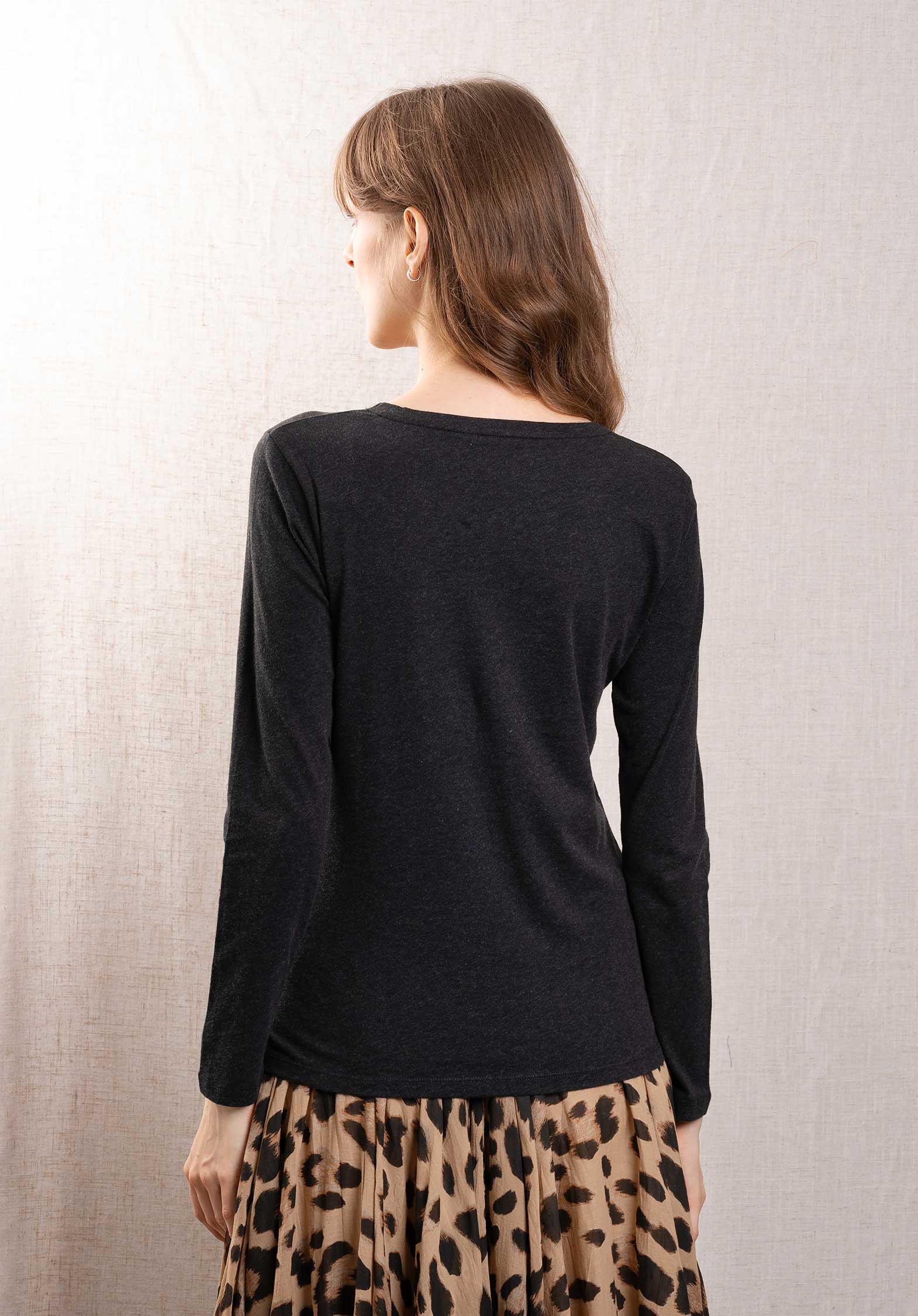Tshirt 007-fts037 Noir-Chine - Image 2