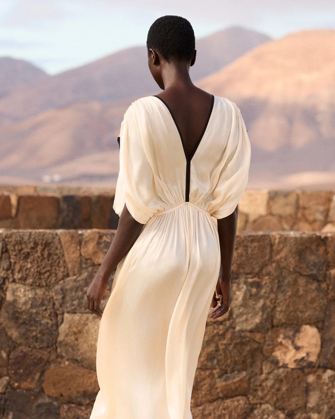 Dress Blava Black-Ecru - Image 5