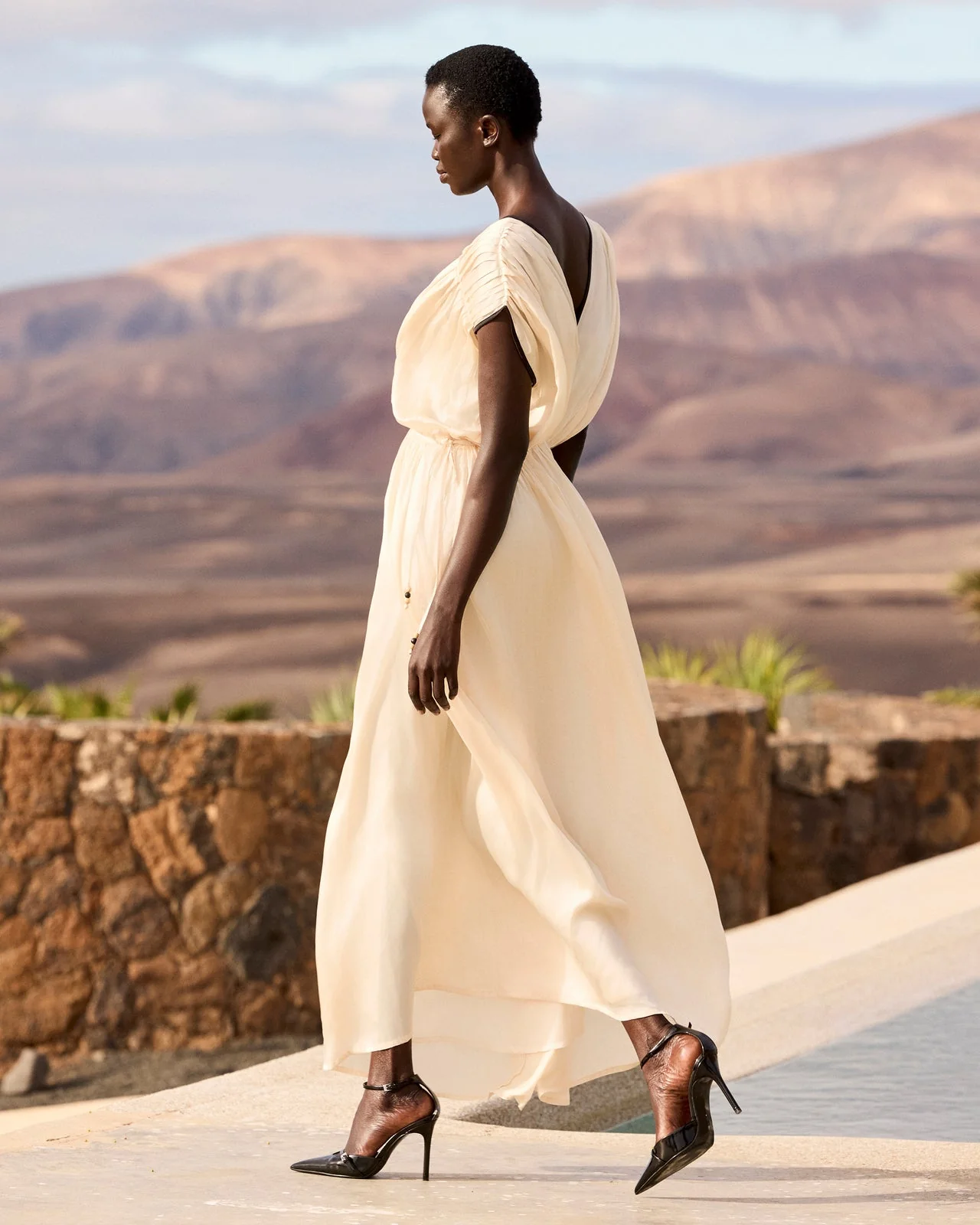 Dress Blava Black-Ecru - Image 7