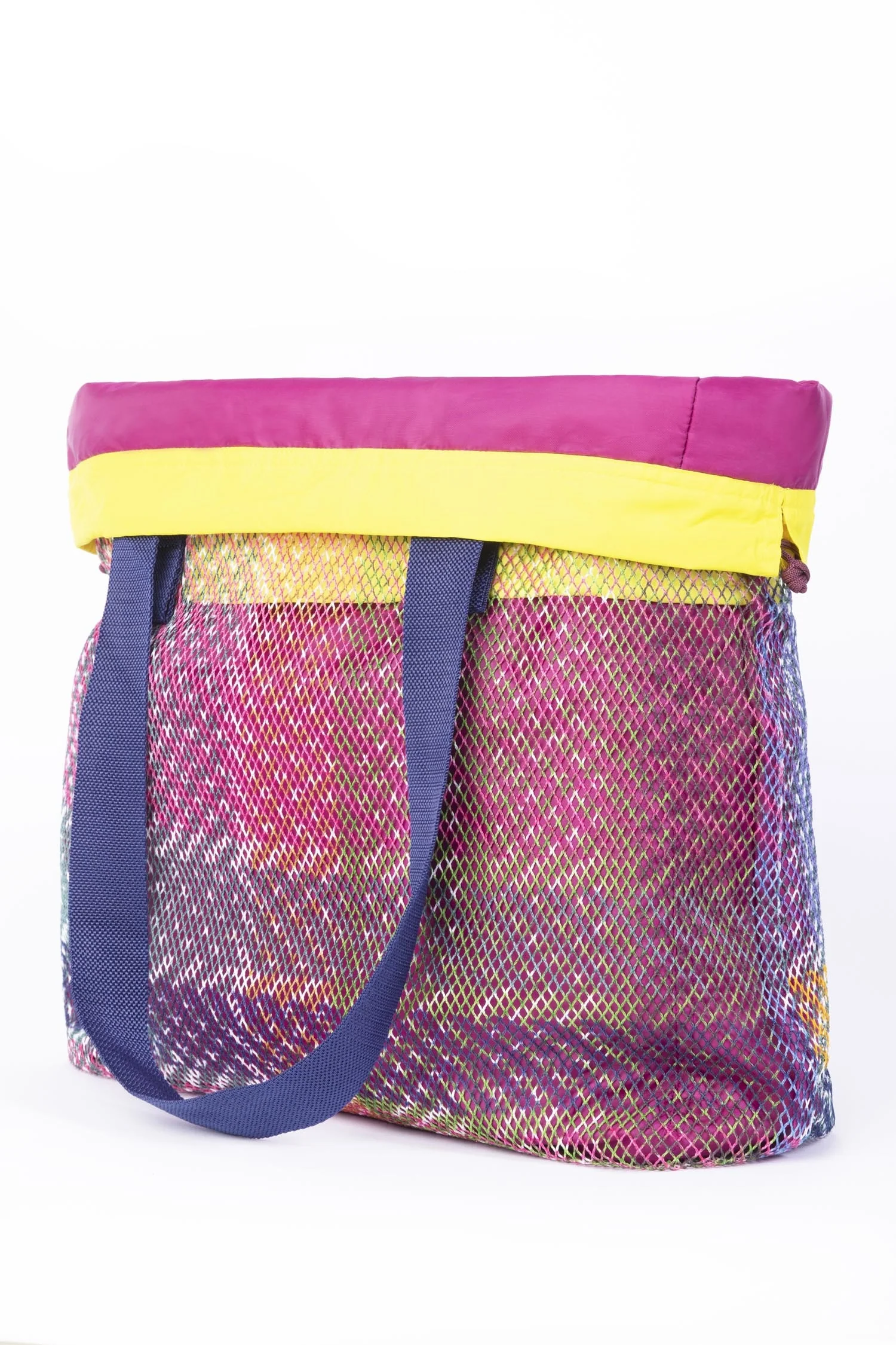 Mesh Tote Bag With Drawstring - Image 2