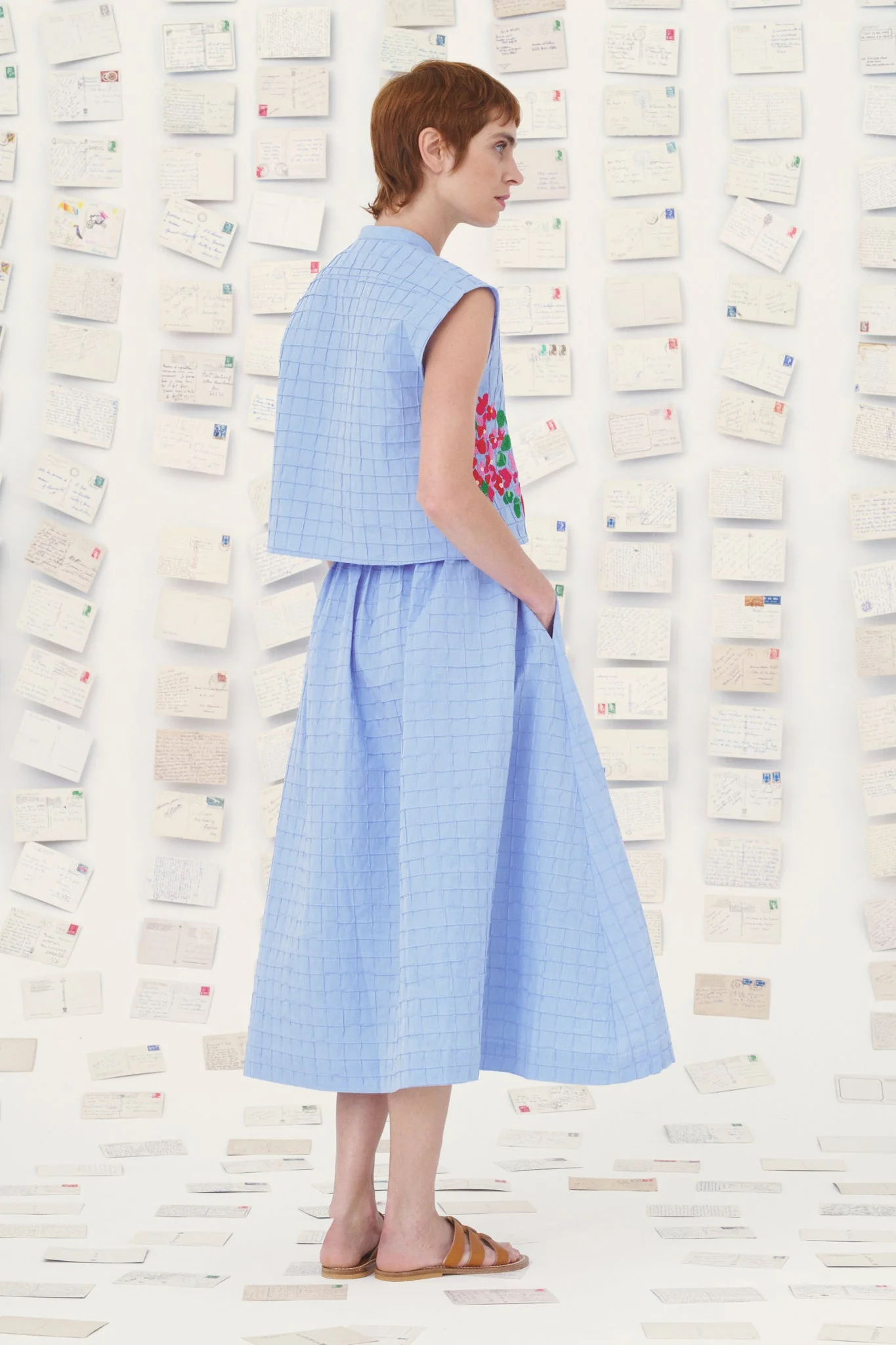 Skirt 20 Skirt Mona Blue-Chine - Image 2