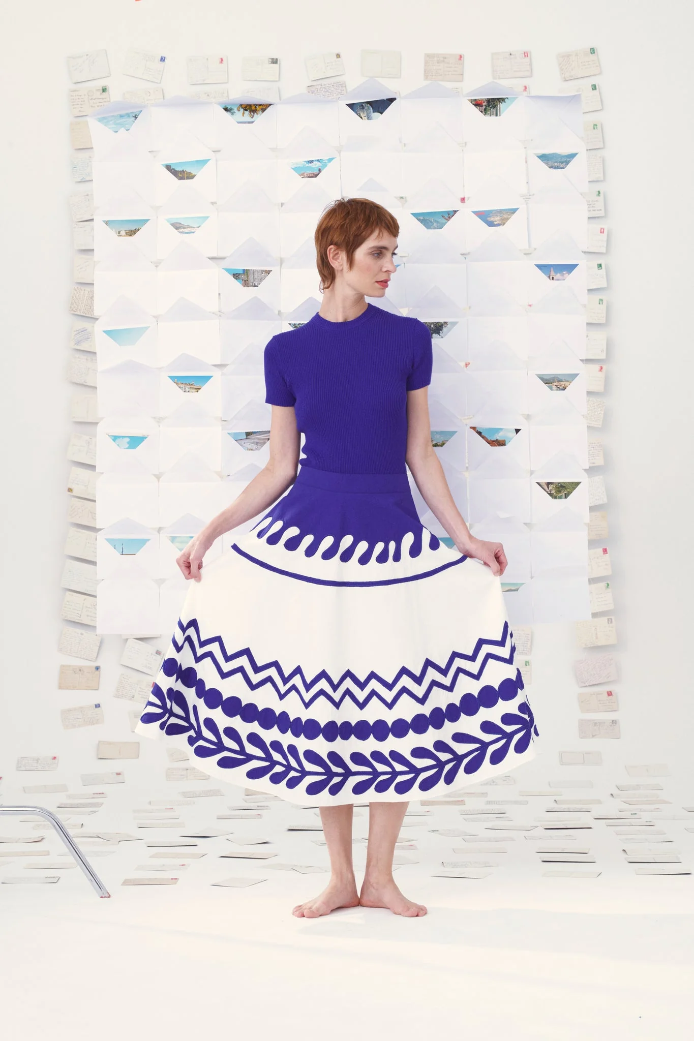 Skirt 45 Skirt Corfou Blue