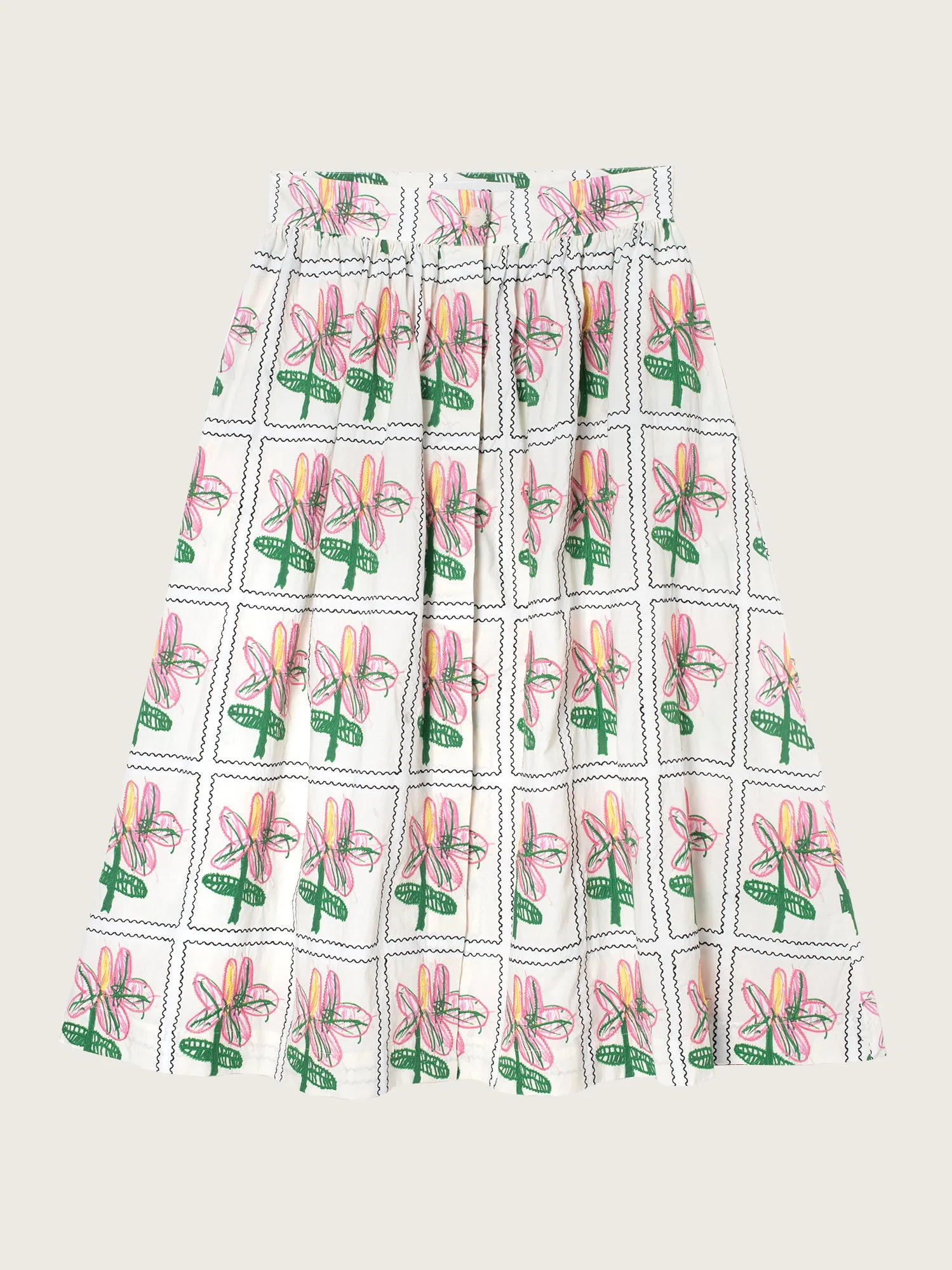Skirt 50 Skirt Mona Off-White - Image 4