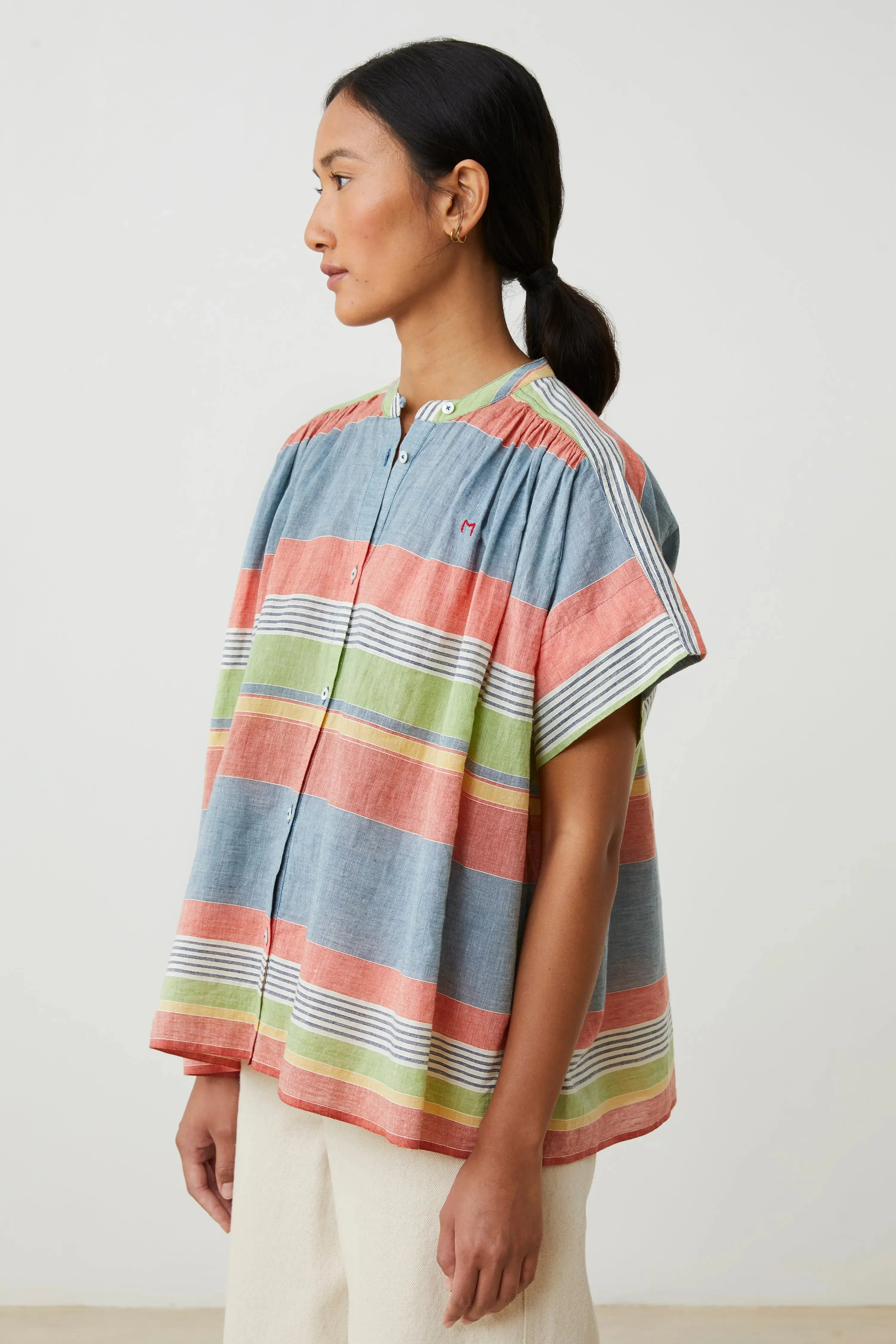Blouse Max 775 Sand-Stripes-Multico - Image 3