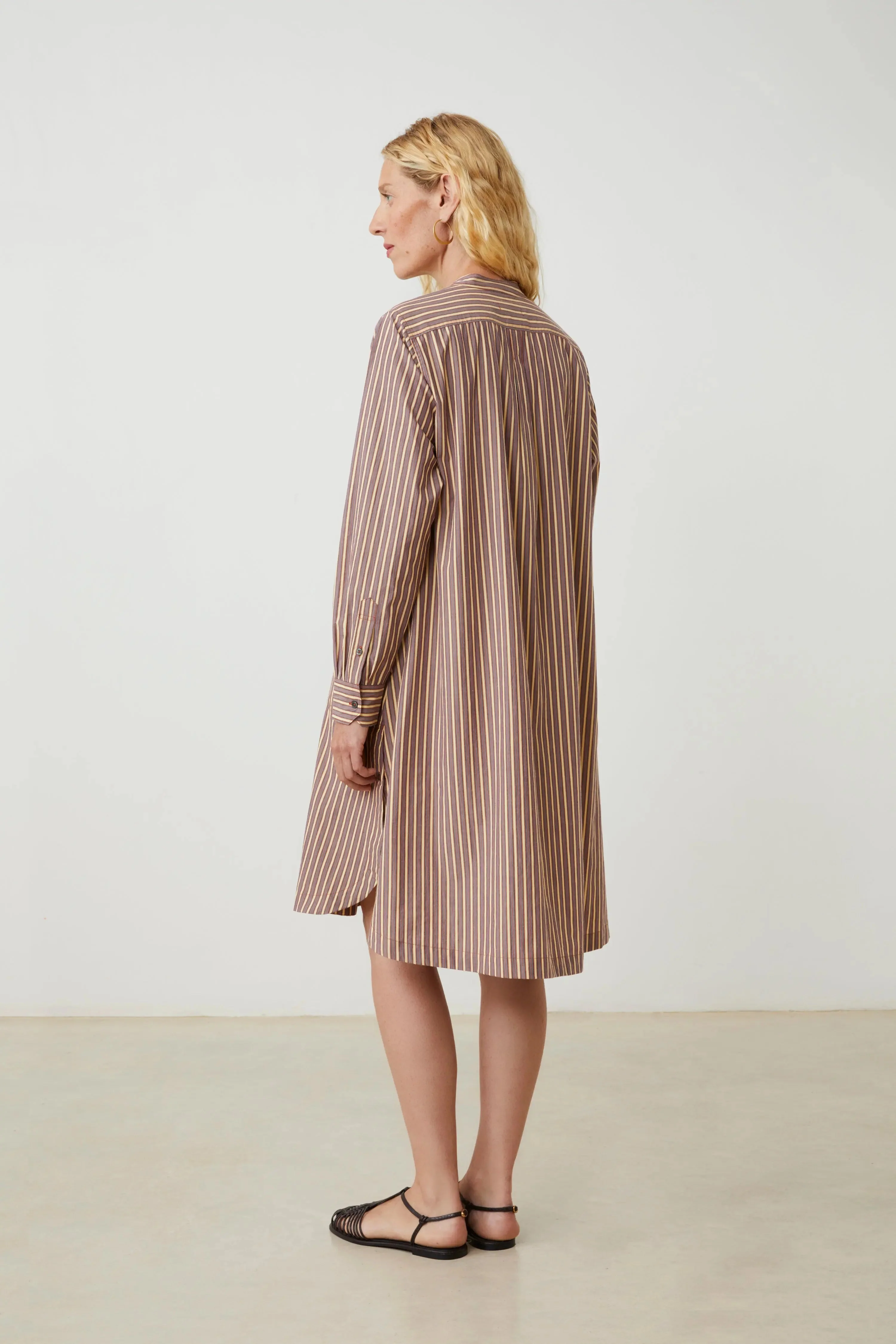 Dress Martine 784 Pop-Stripes-Garnet - Image 4