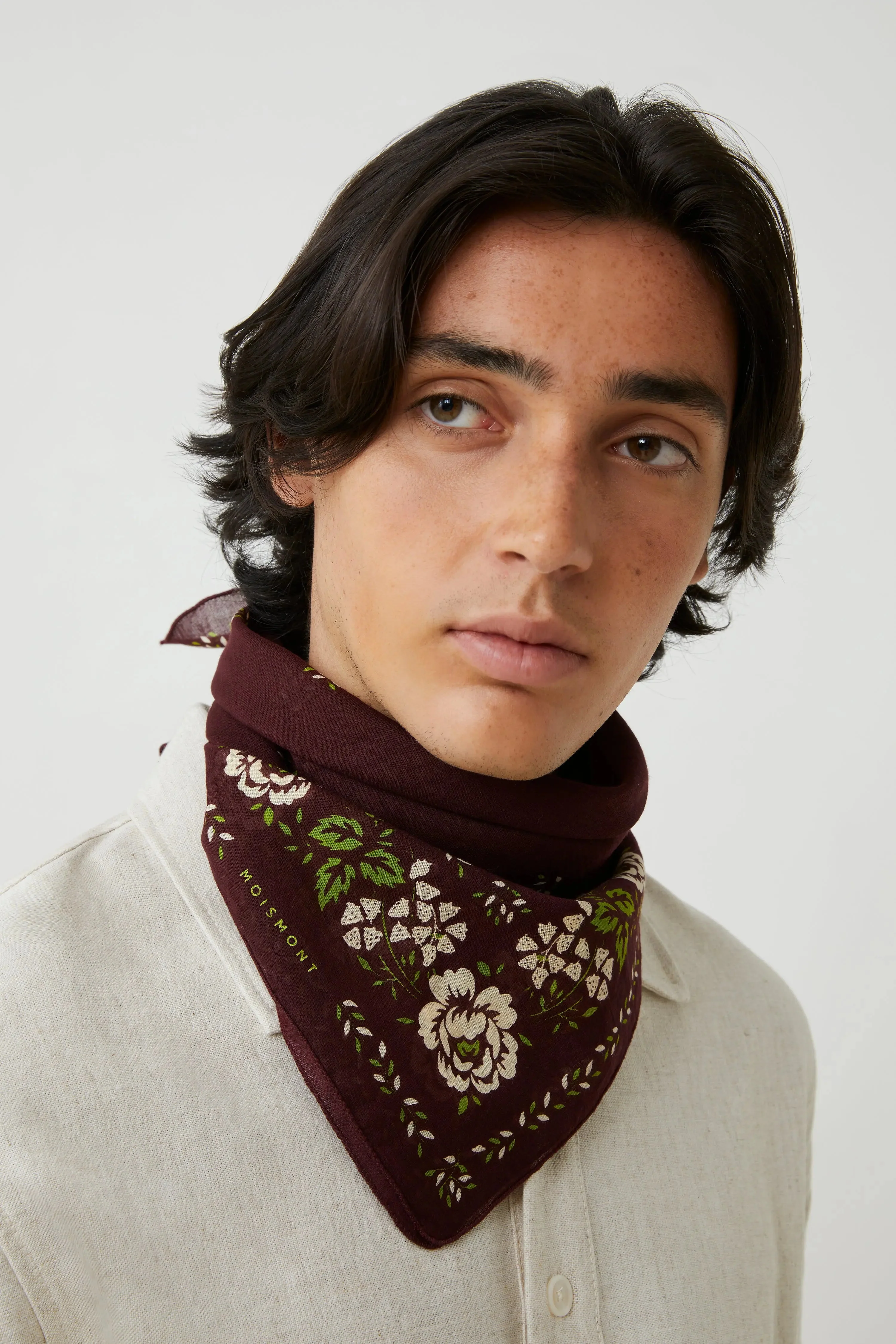 Scarf Fichu 652 Garnet - Image 2