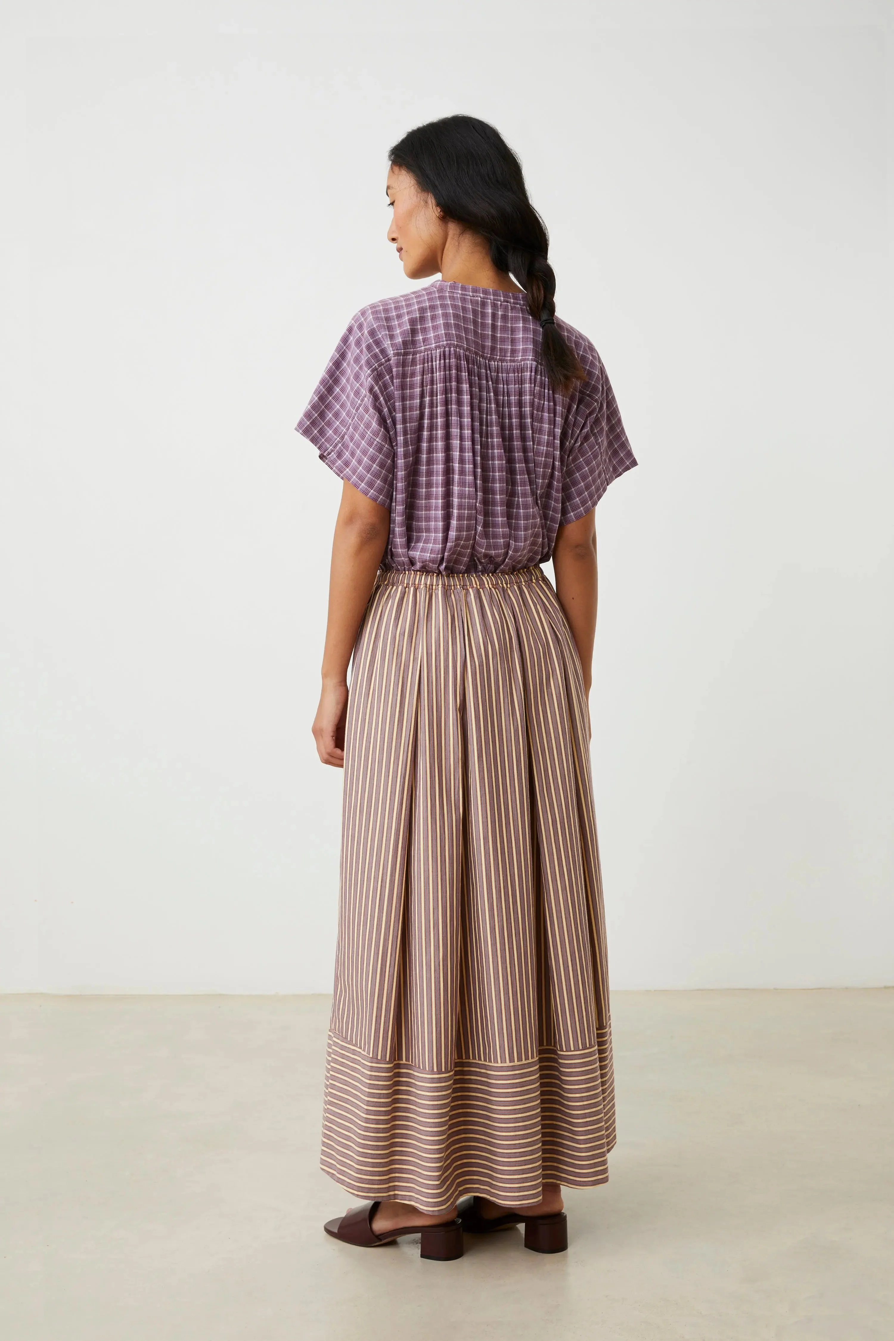 Skirt Paule 836 Pop-Stripes-Garnet - Image 4