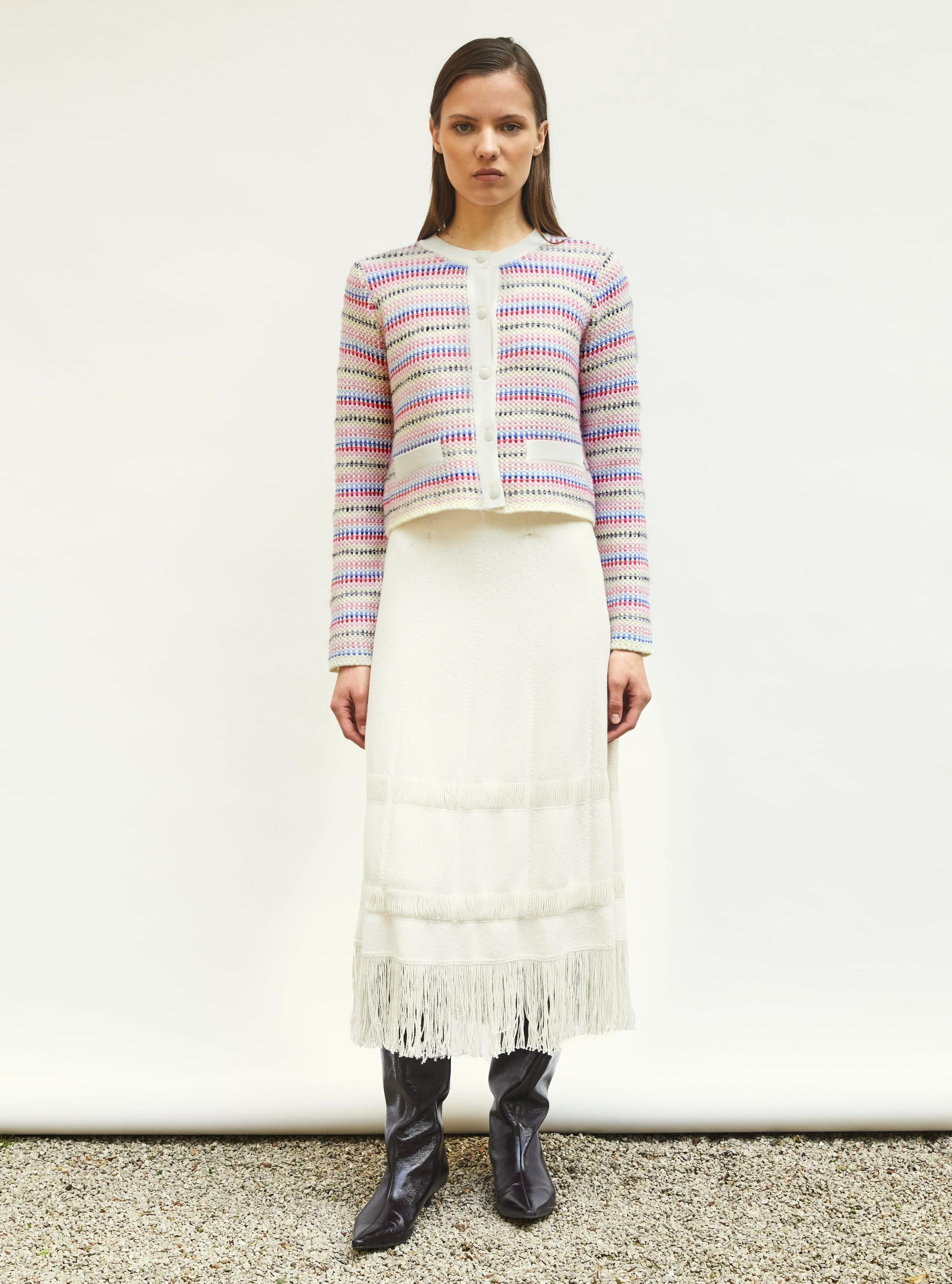 Cardigan Donut Milk-Multi - Image 2