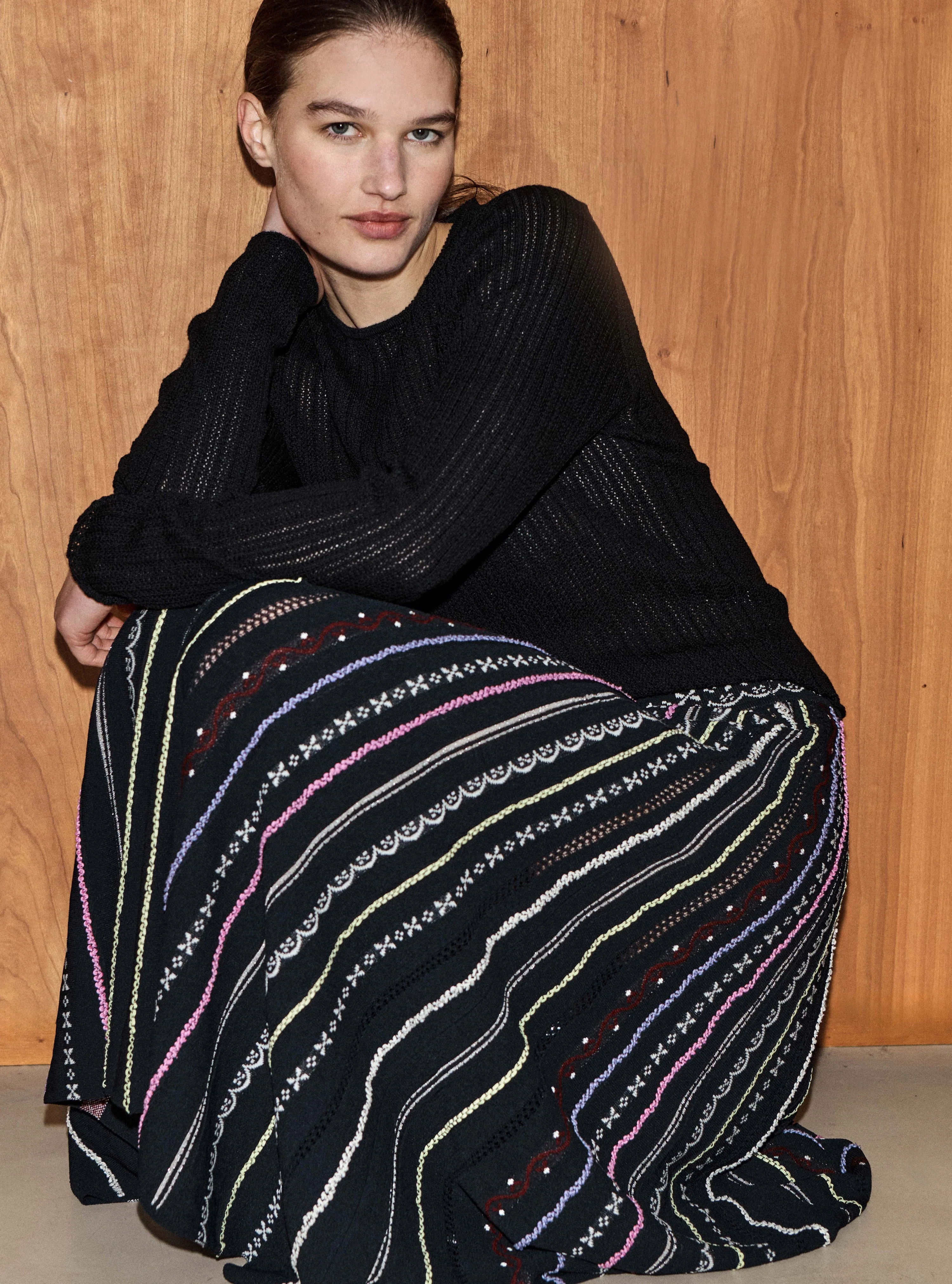 Skirt Daiquiri Deep-Black-Multi - Image 2