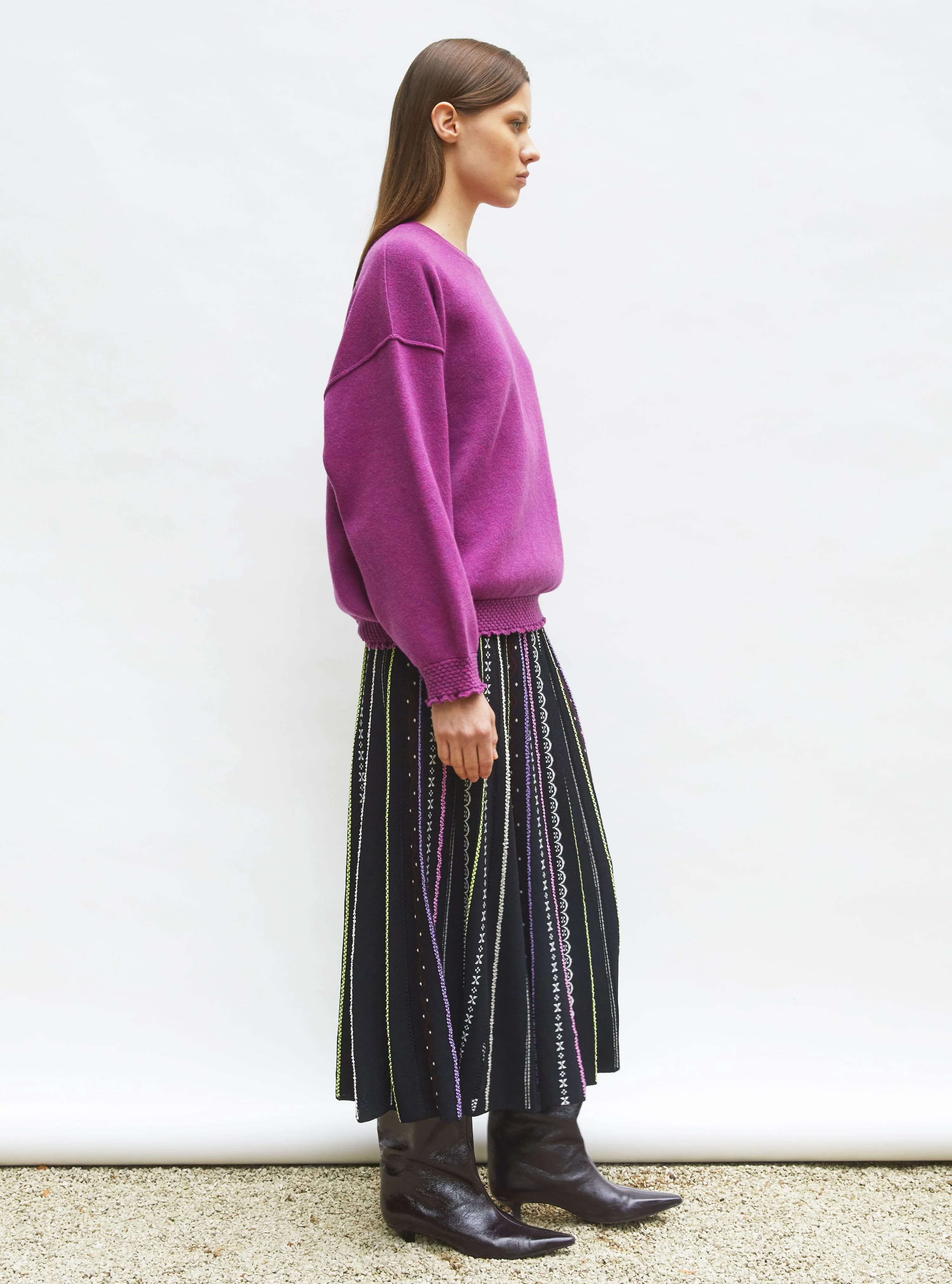 Skirt Daiquiri Deep-Black-Multi - Image 3