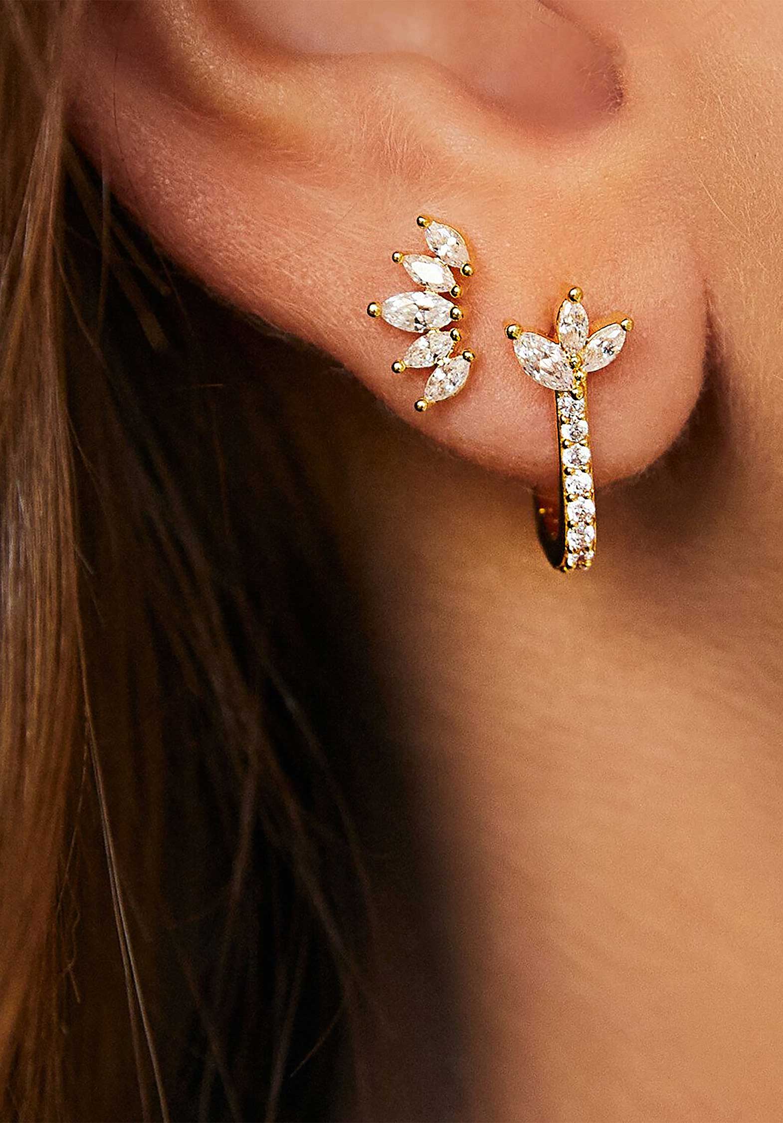 Earring Bo-188g Gold - Image 2