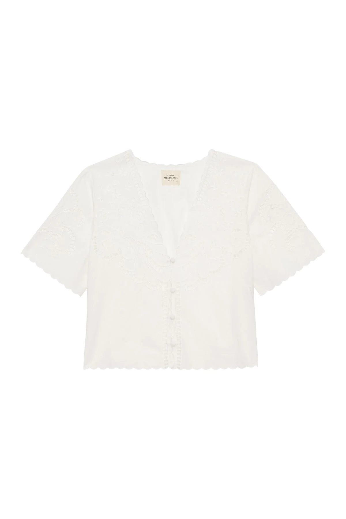 Blouse Theo 126 Ecru - Image 7