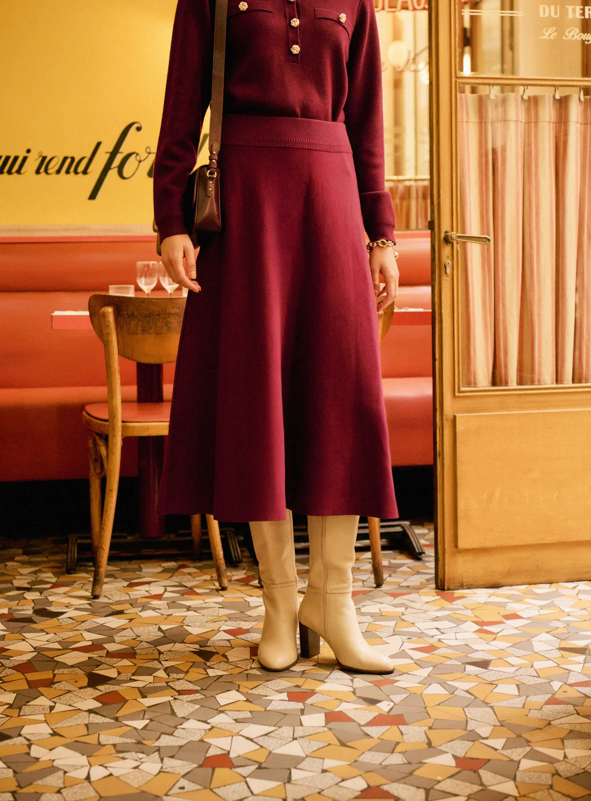 Skirt 225jasmine Wine - Image 3