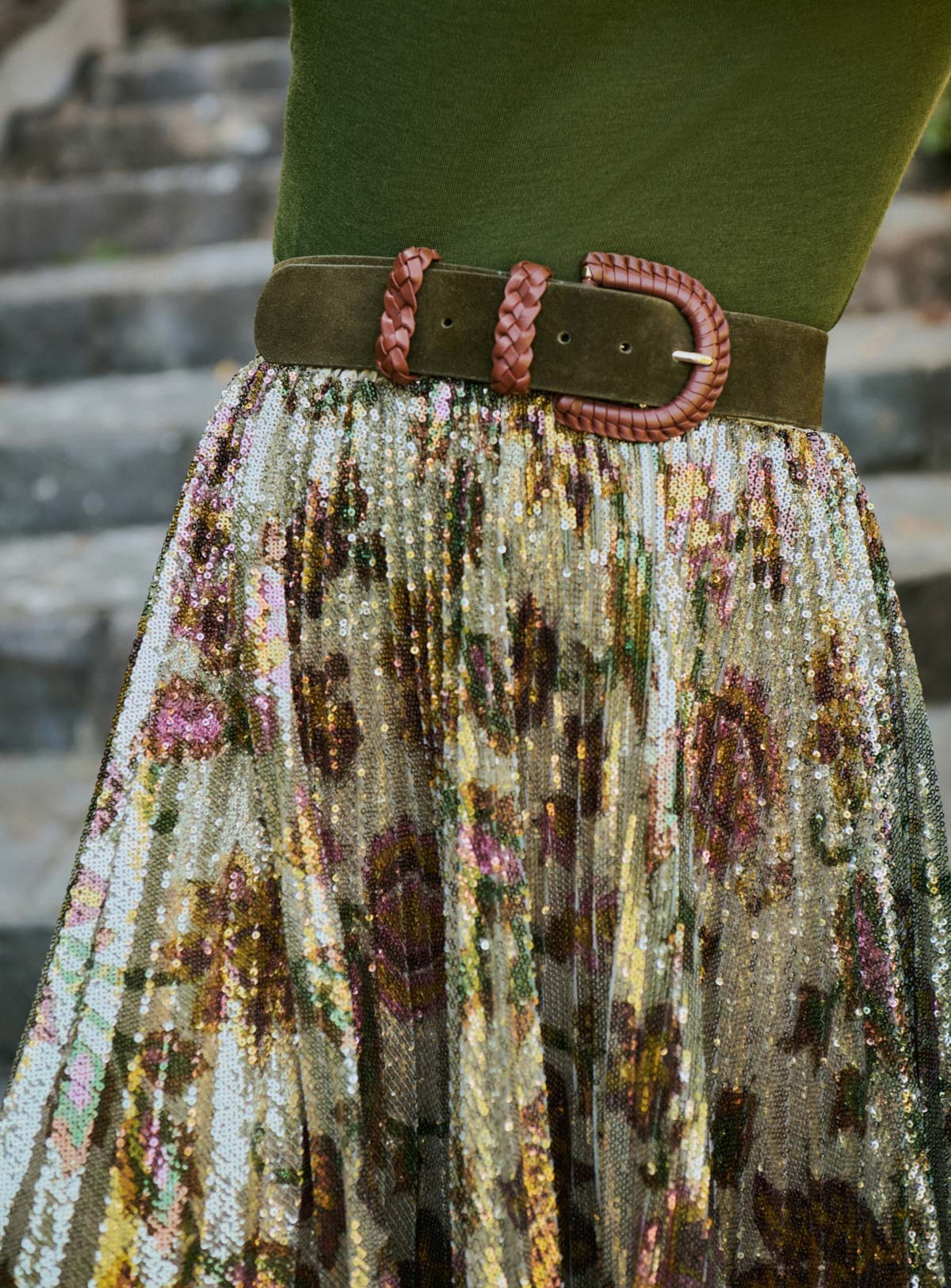 Skirt 225junon Mandawa Ecru - Image 2