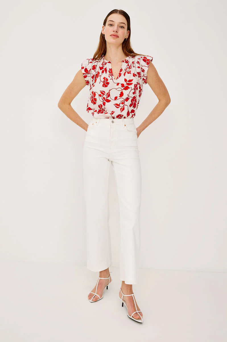 Blouse Allea 8612 Red-Jasmine - Image 3