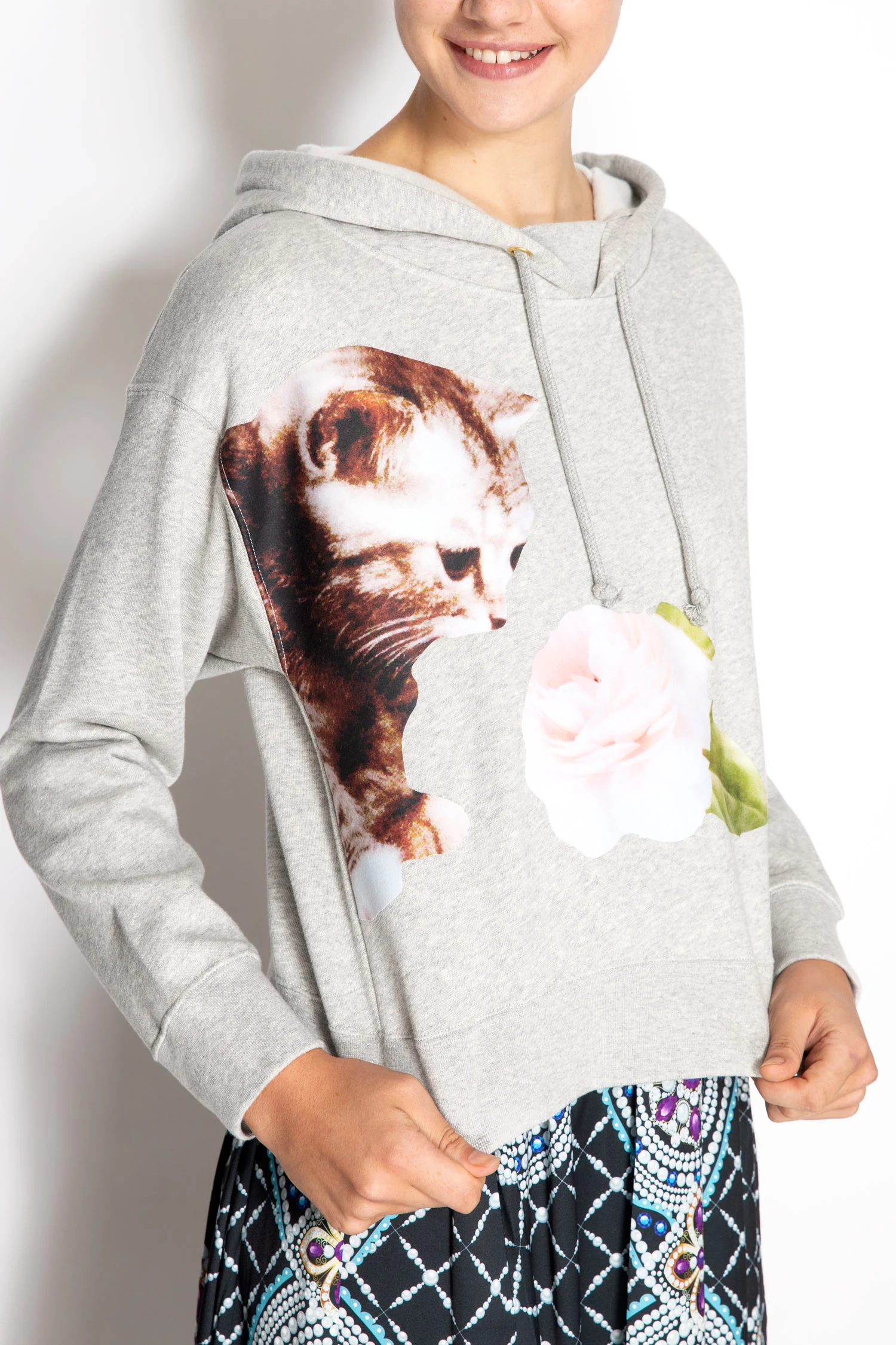 Rose Cat Sweater - Image 3