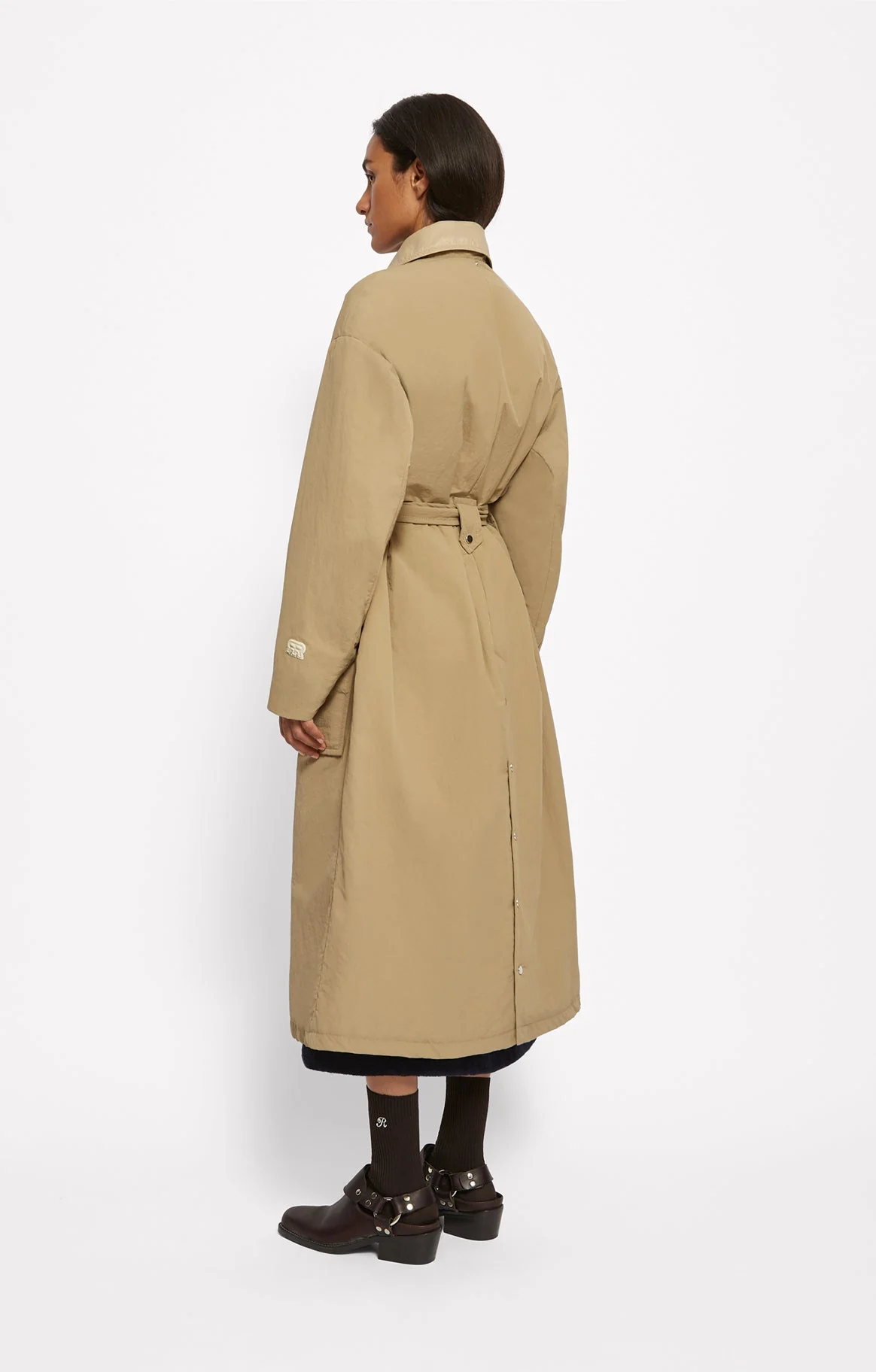 Coat Mind Pluie Beige - Image 2