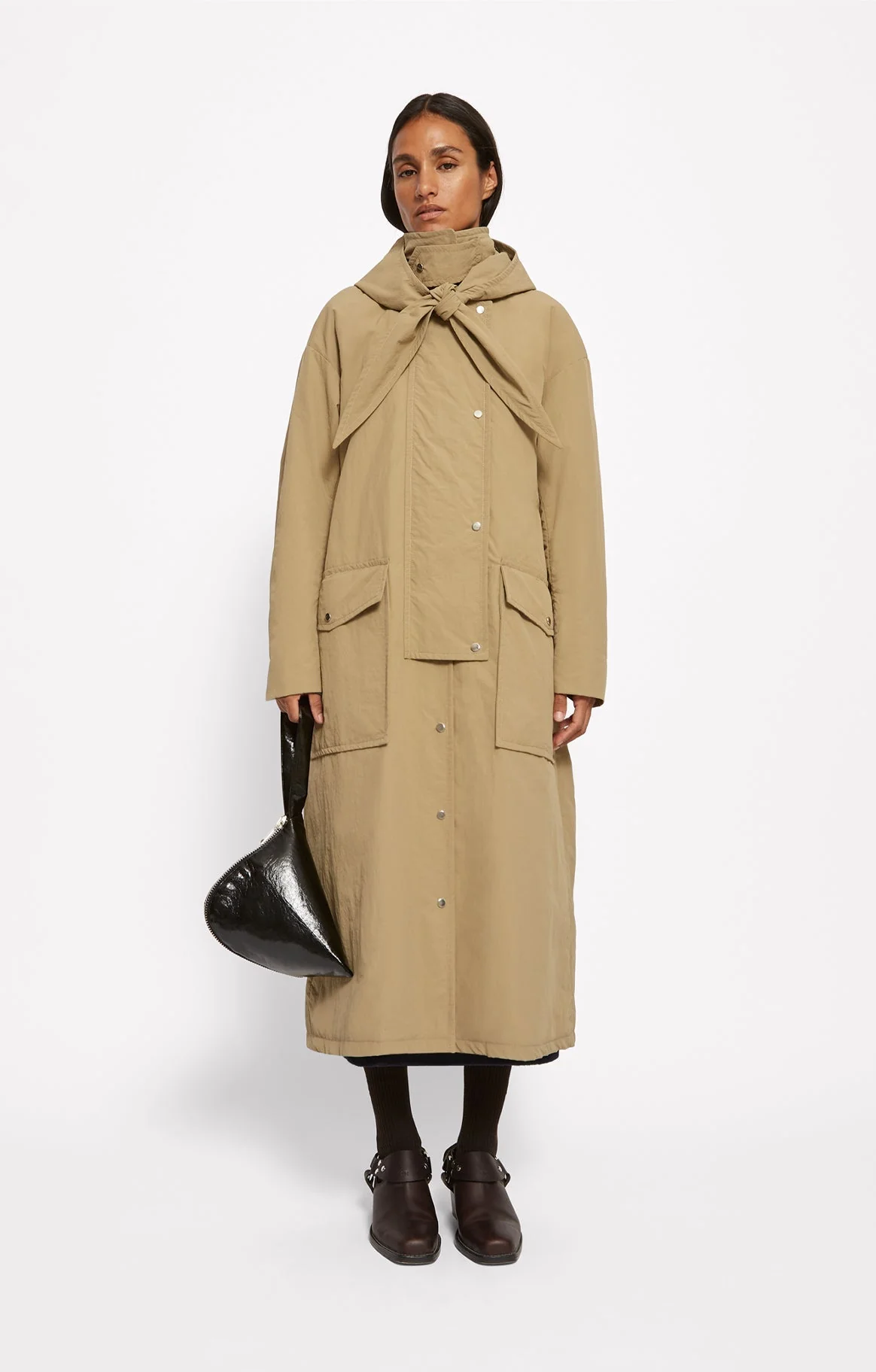 Coat Mind Pluie Beige - Image 3