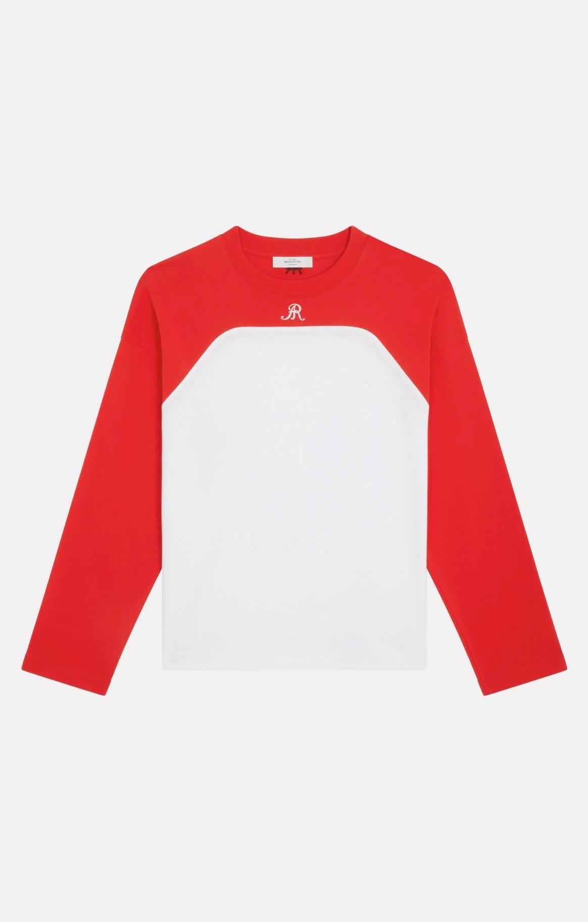 Roseanna Women's Sweatshirt Jump Jersey 100% Organic Cotton -  Red Rouge - Image 5