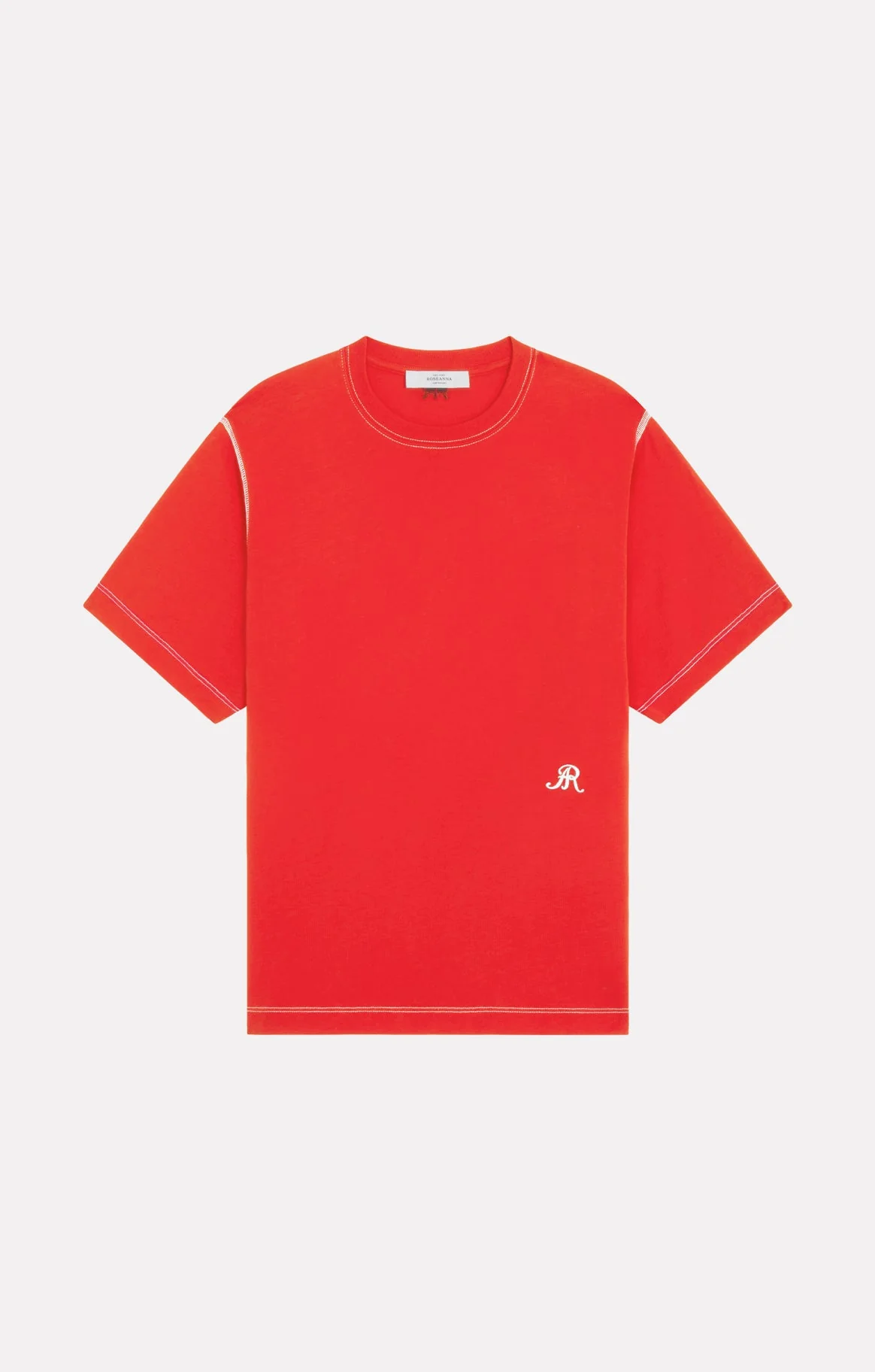 Roseanna Women’s Jerome Organic Cotton Jersey T-Shirt - Red Rouge - Image 5