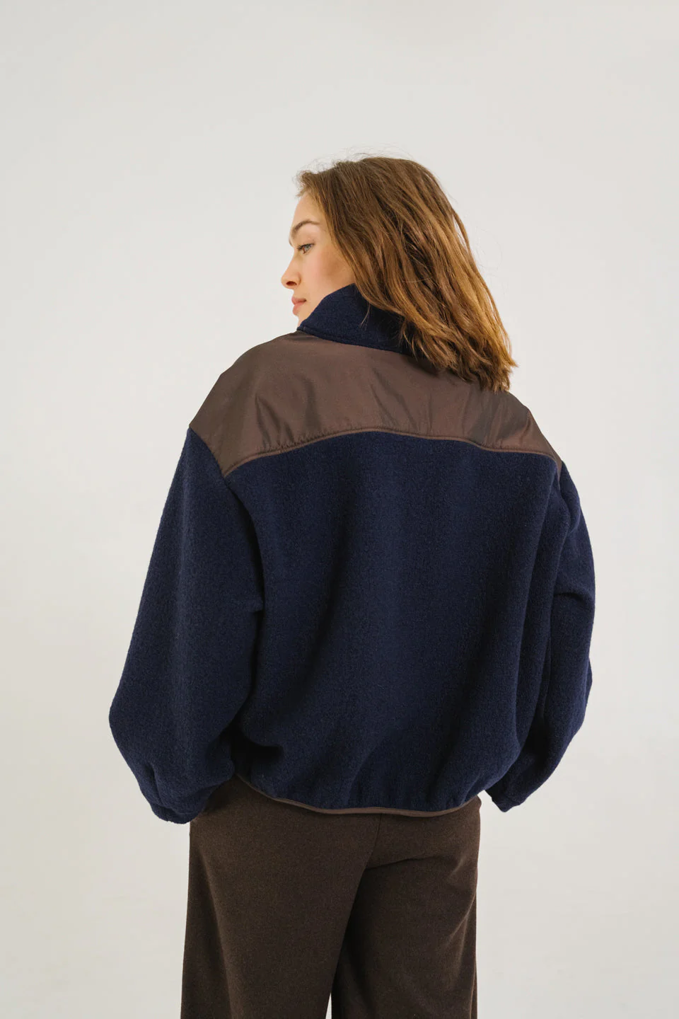Sweatshirt Jaya Navy Bleu - Image 4