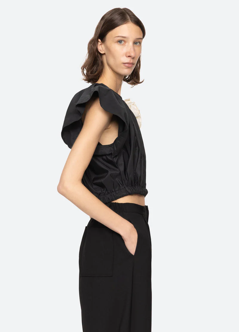 Blouse Rs26-028 Black - Image 3