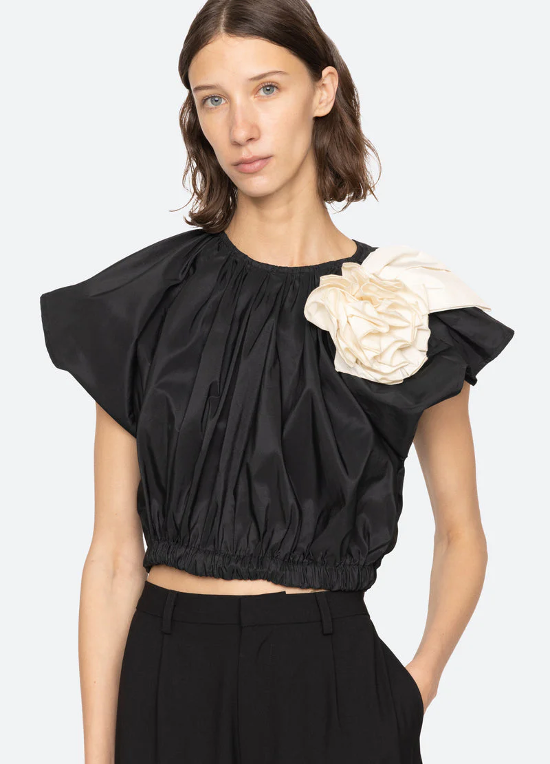 Blouse Rs26-028 Black - Image 6