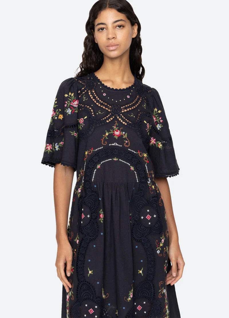 Dress Rs25-245 Navy - Image 8