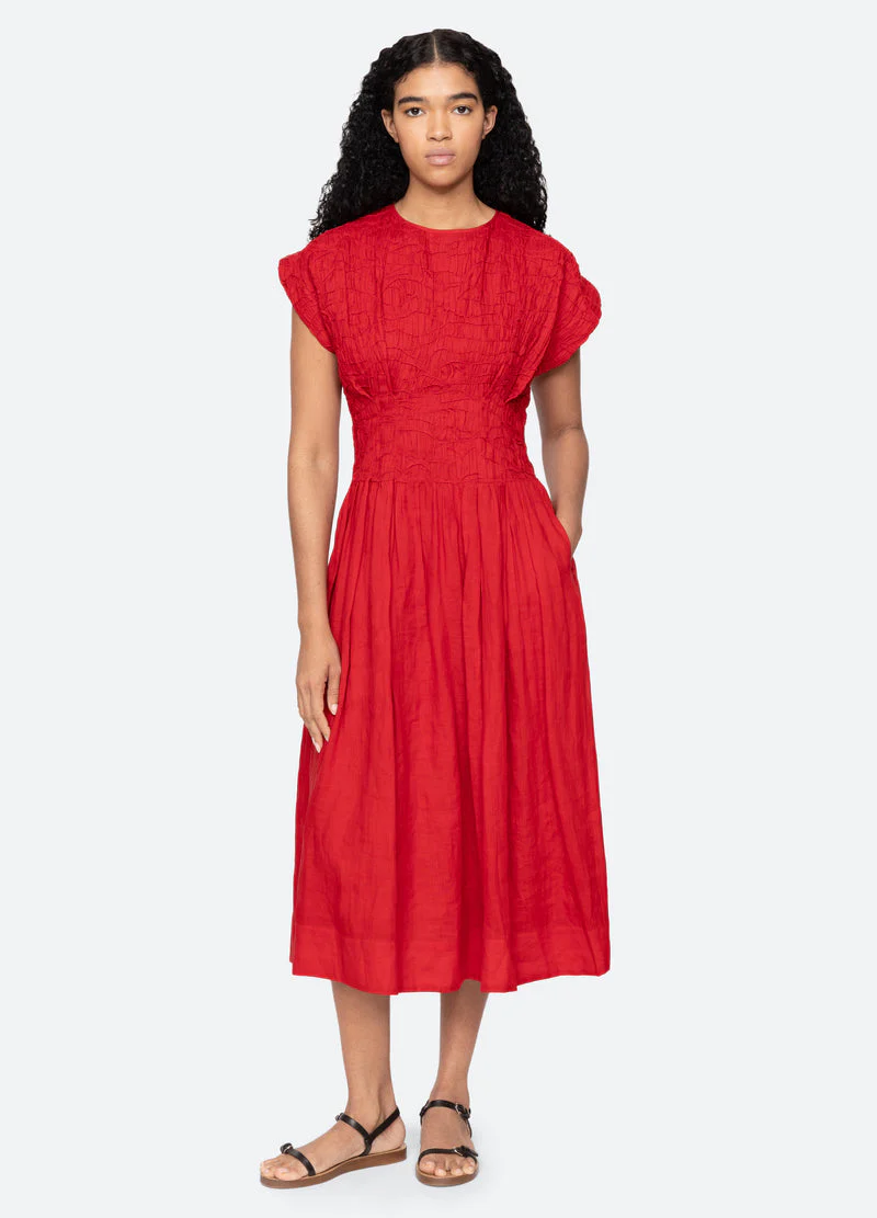 Dress Rs26-041 Red - Image 6