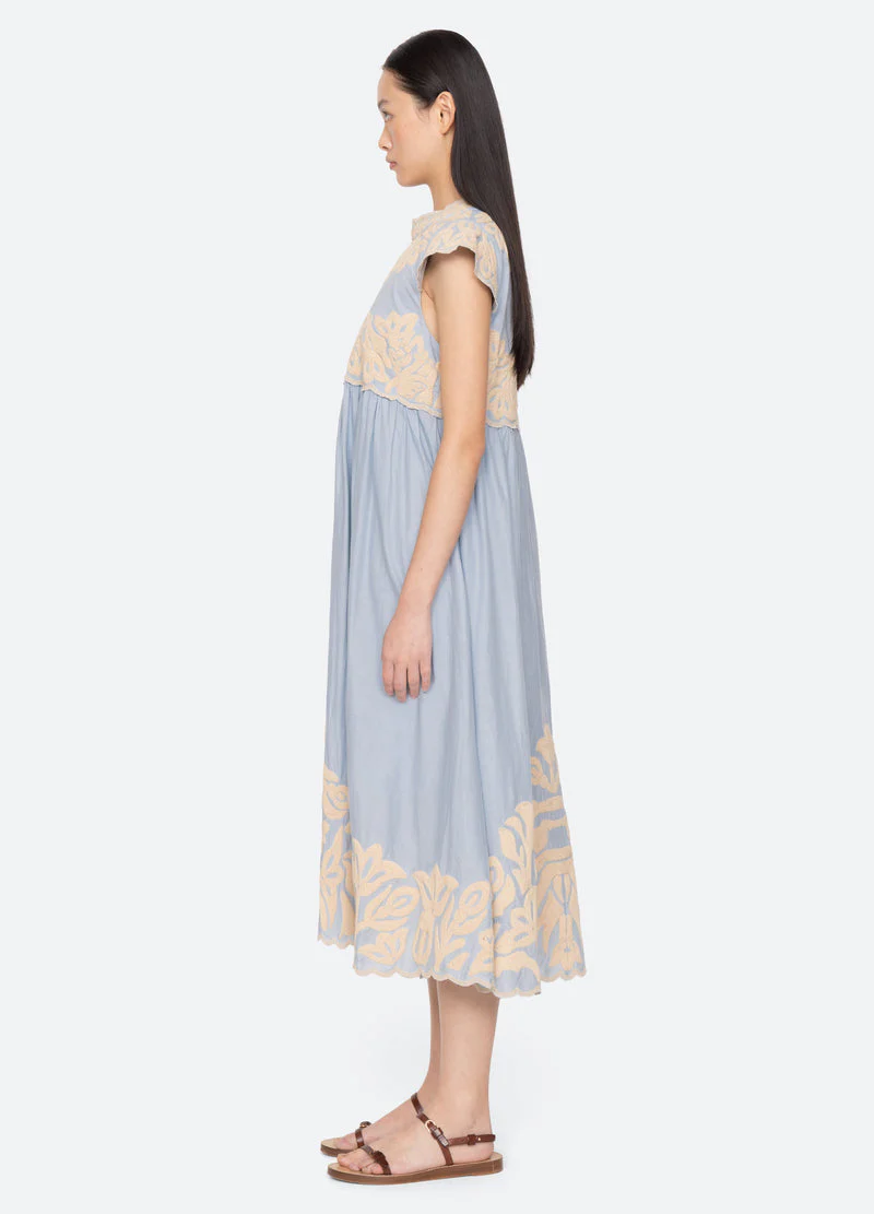 Dress Rs26-055 Blue - Image 5