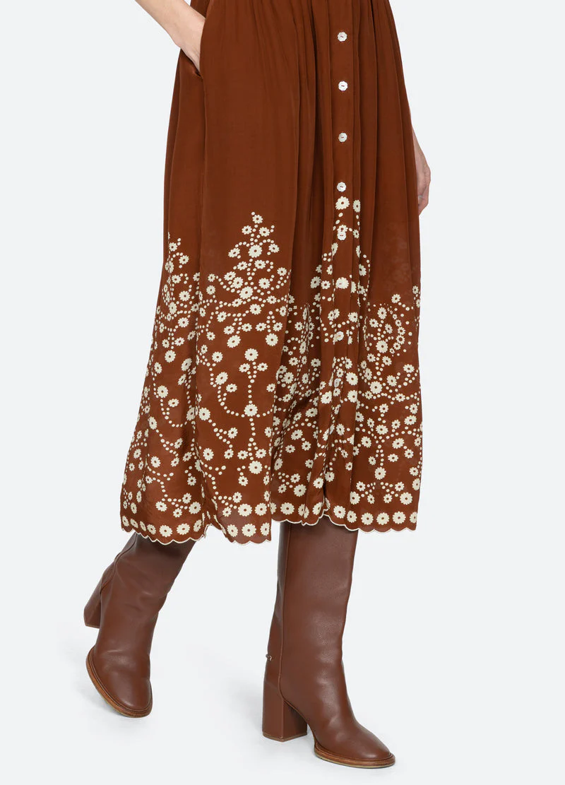 Dress Rs26-115 Brown - Image 9