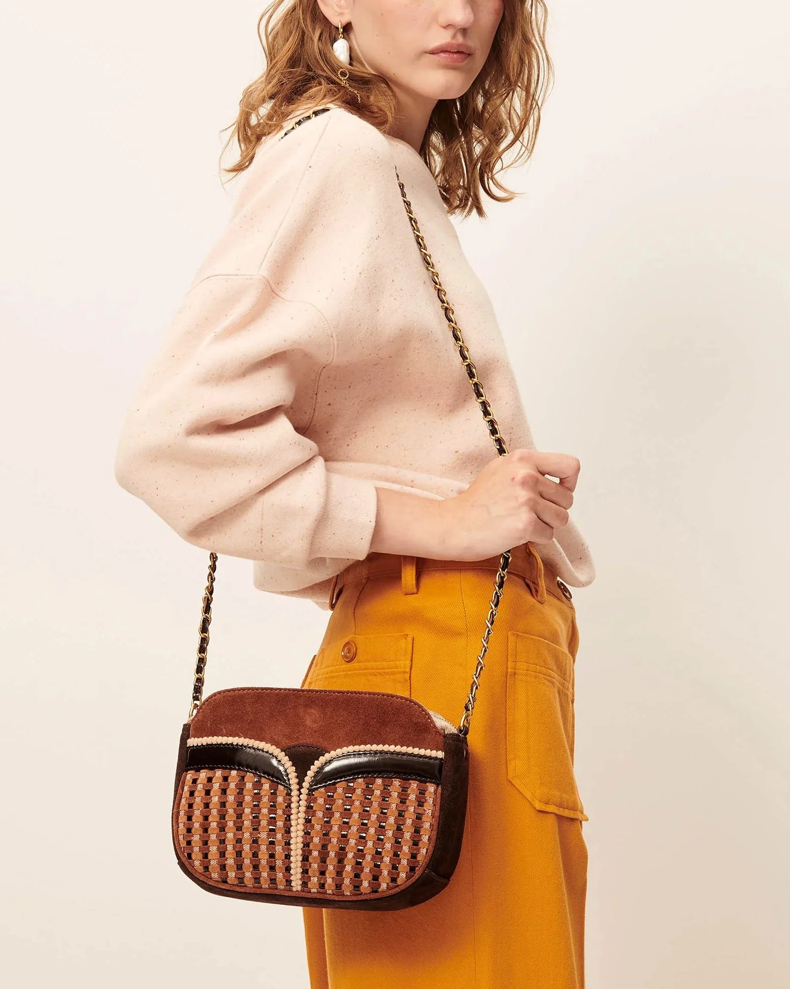 Crossbody Bag Divine Suede Arty-Browny - Image 4