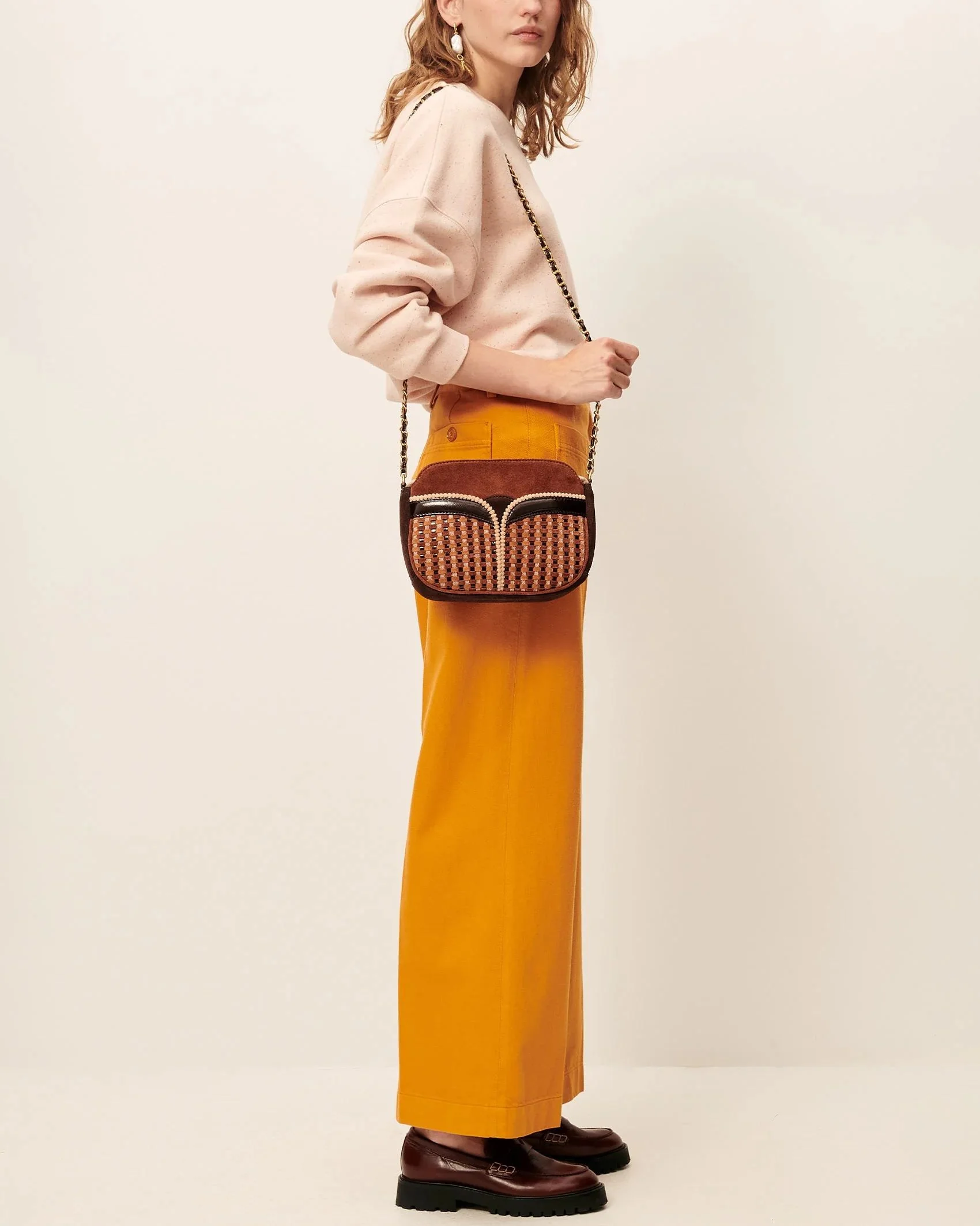 Crossbody Bag Divine Suede Arty-Browny - Image 5