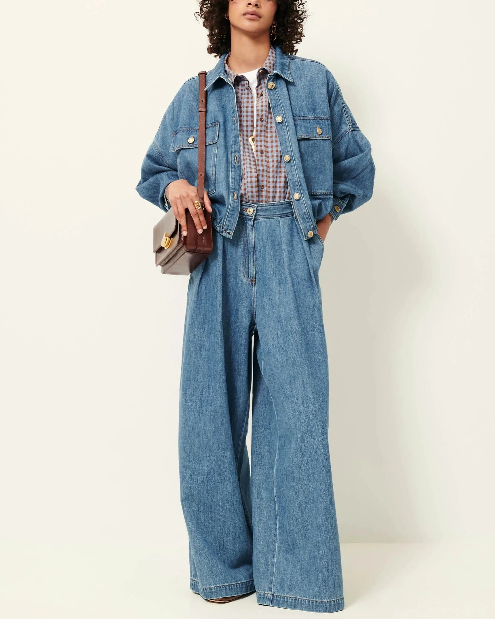 Denim Jacket Cazanim Mid-Blue - Image 10