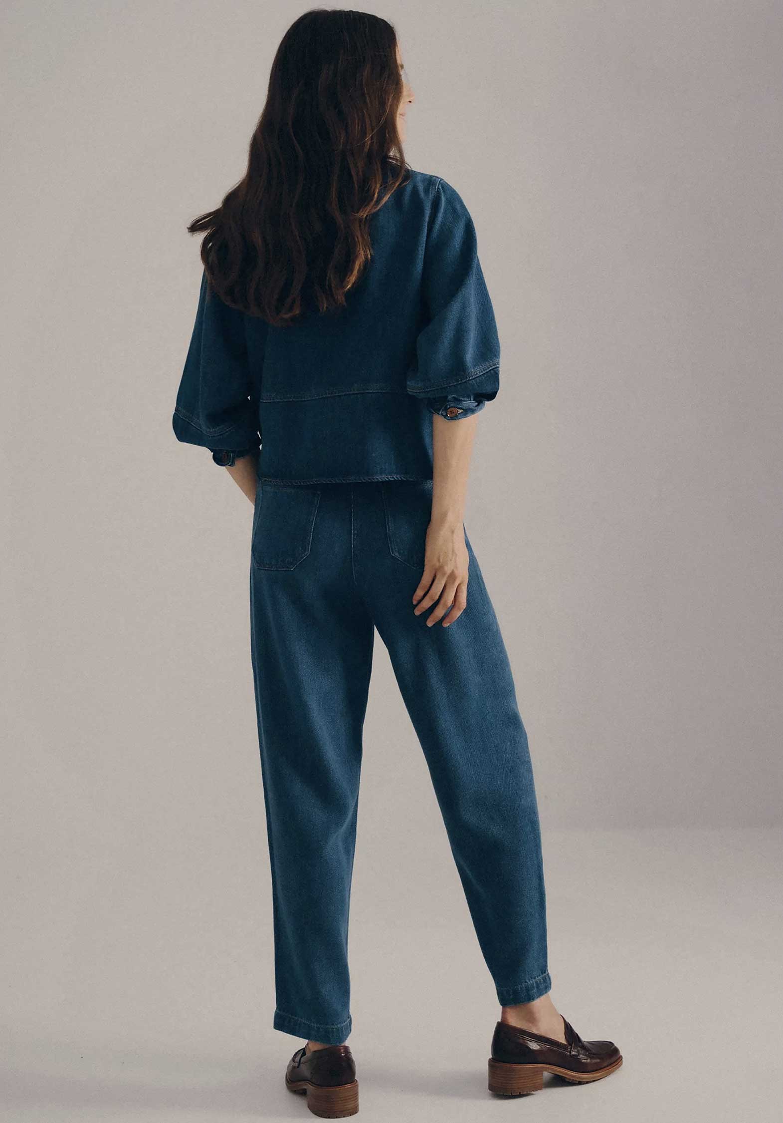 Denim Shirt Leone Denim-Blue - Image 3