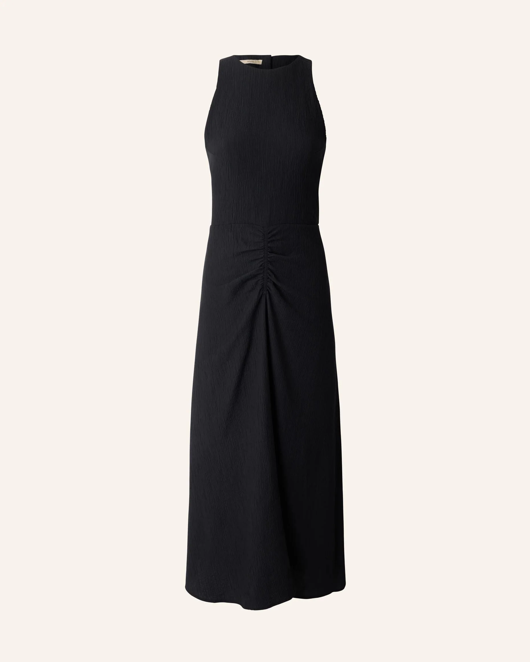 Women's Dress Lenzing ECOVERO Viscose Seersucker Crépon - Moonless