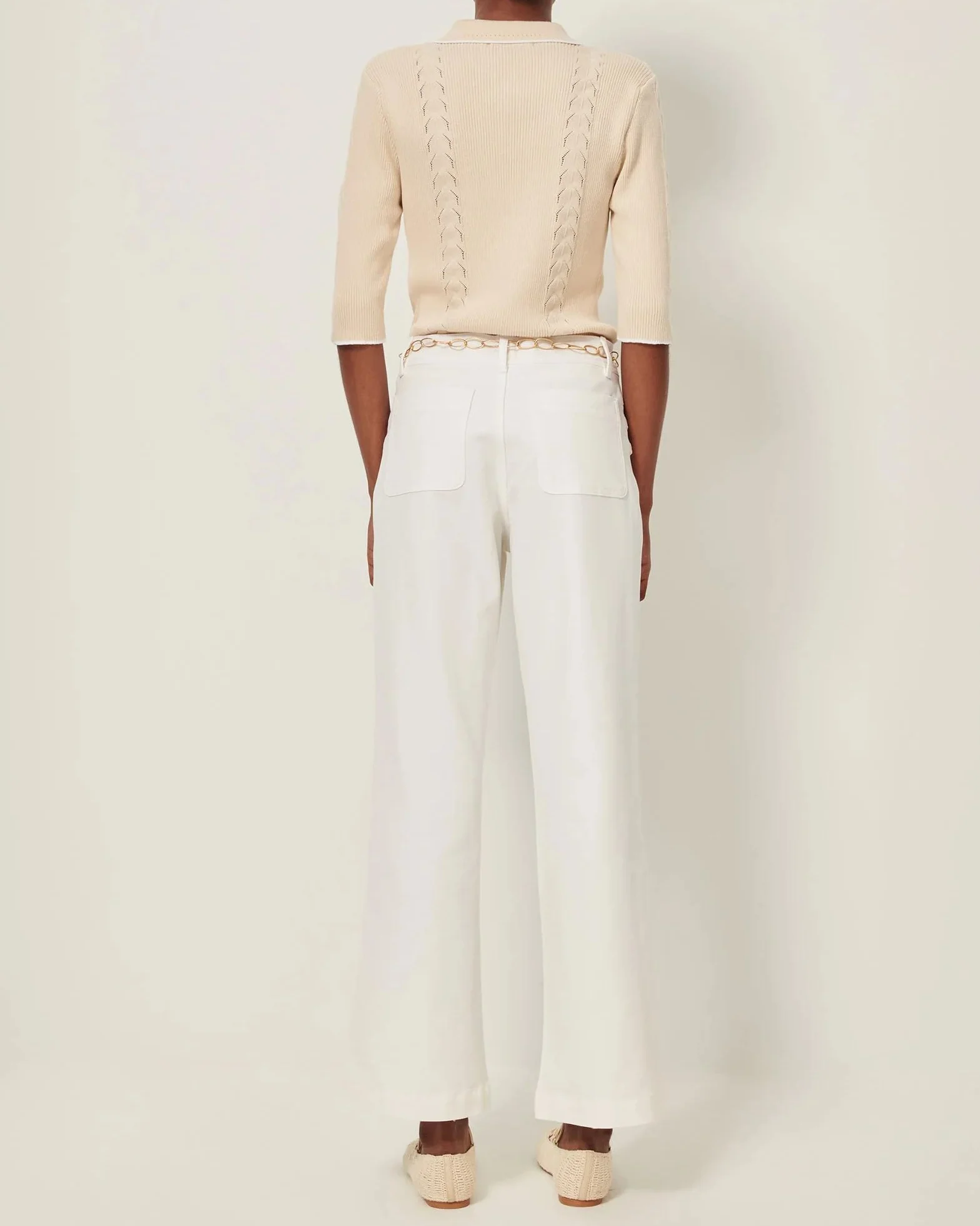 Pants Volta Optical-White - Image 3