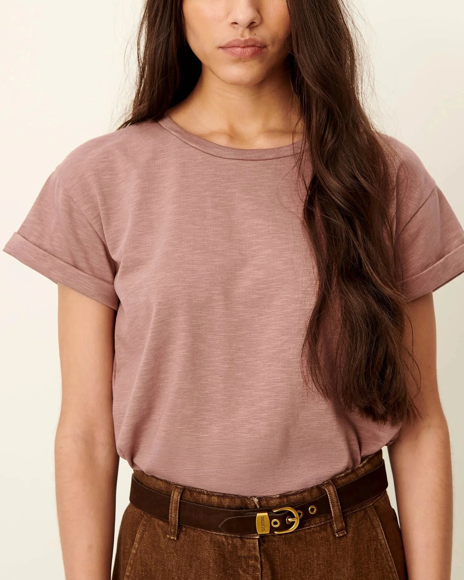 Tshirt Albano Marble-Rose - Image 3