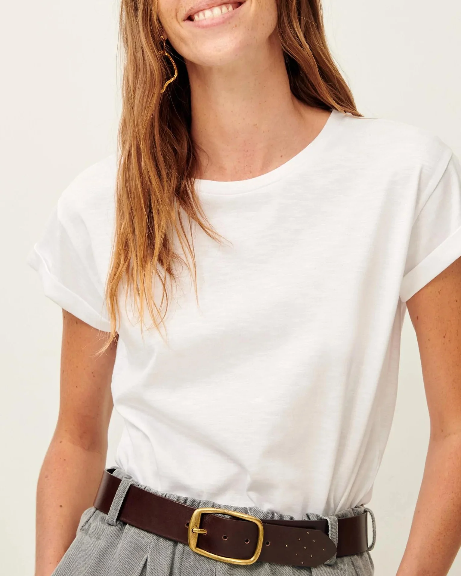 Tshirt Albano Optical-White - Image 3