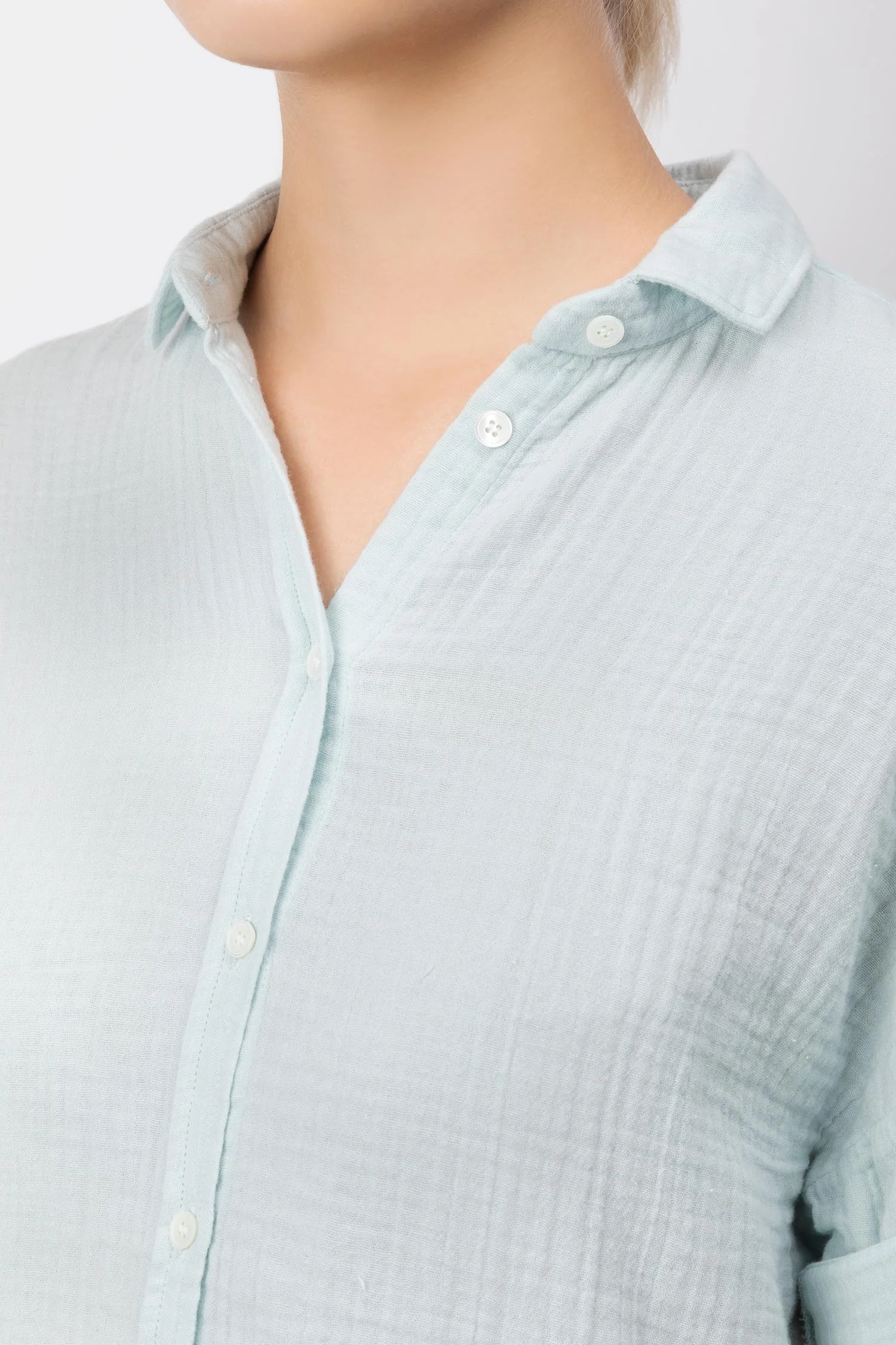 Short Sleeves Cotton Shirt 49-Midnight - Image 5