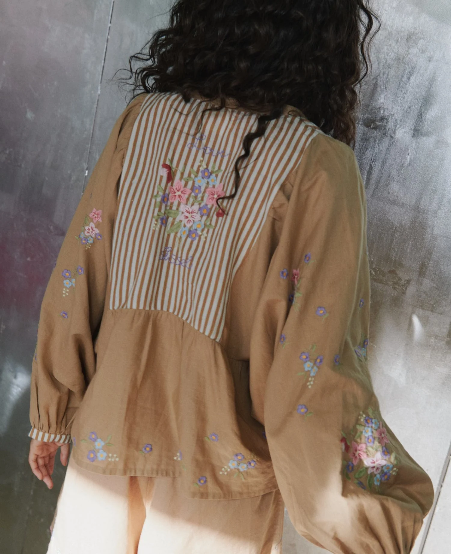 Blouse Bellisima Top Light-Hazel - Image 2