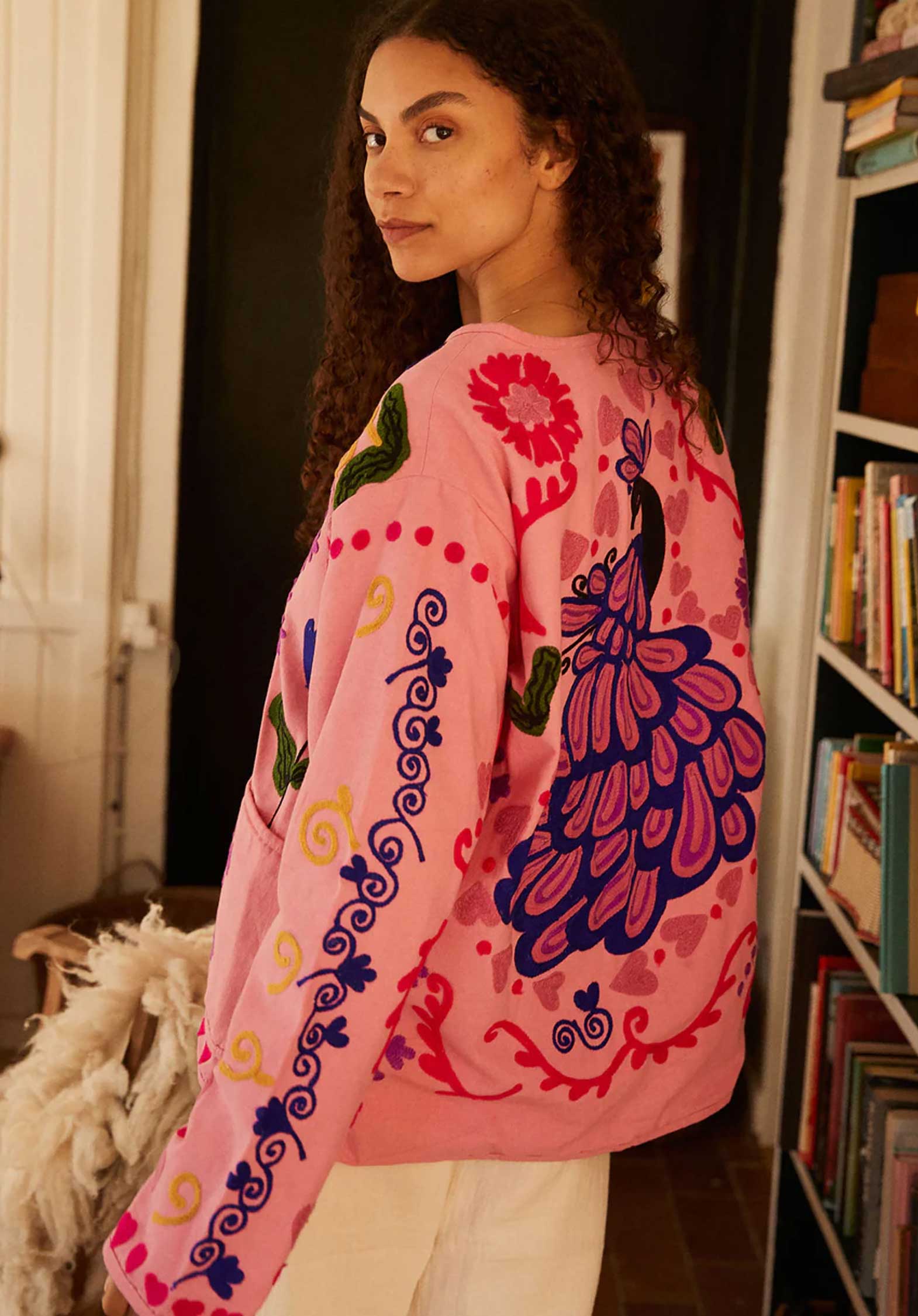 Jacket Maggie Suzani Light-Rose - Image 2