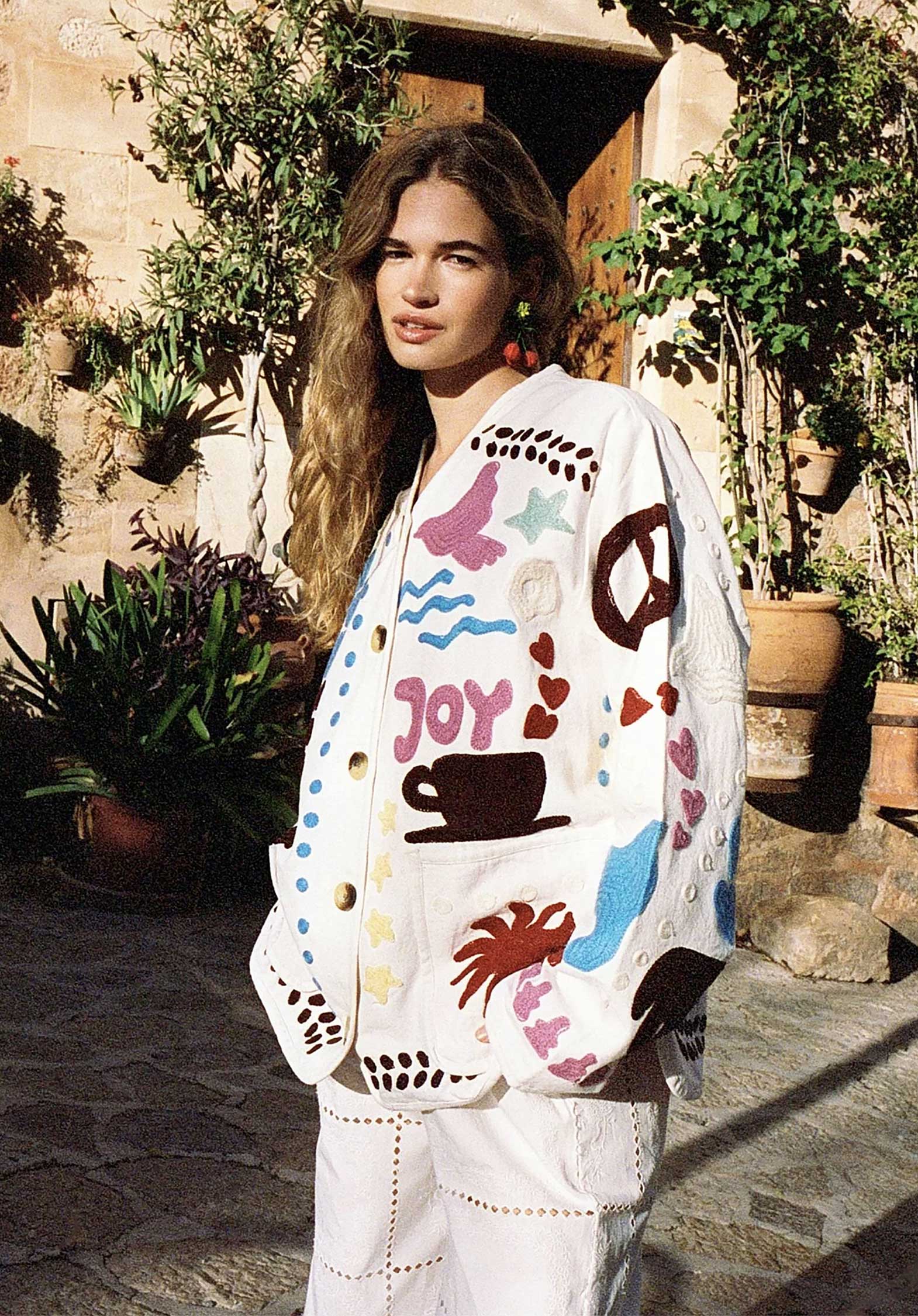 Jacket Maggie Suzani Swan-Peace - Image 2