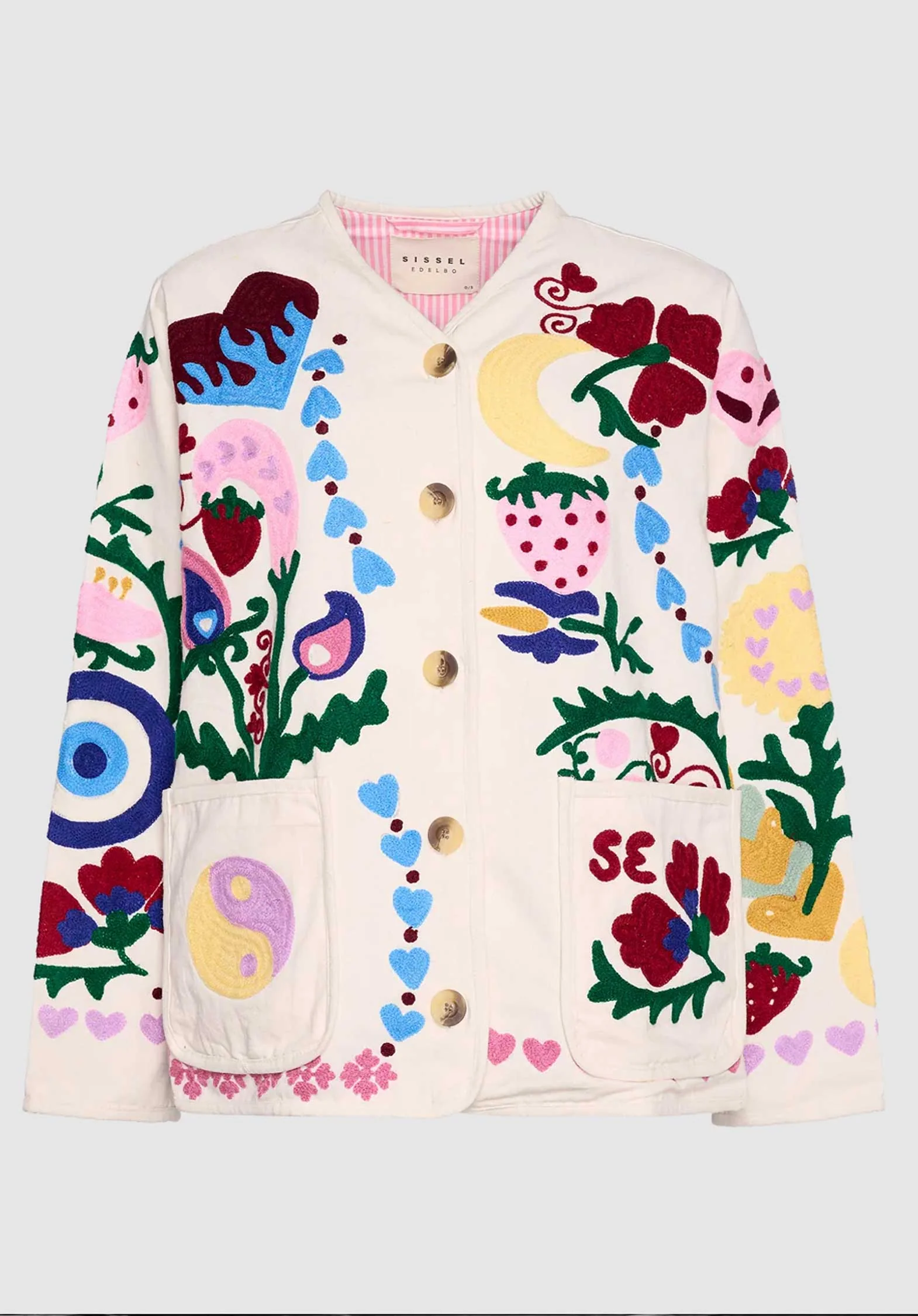 Jacket Maggie Suzani White-Rose - Image 6
