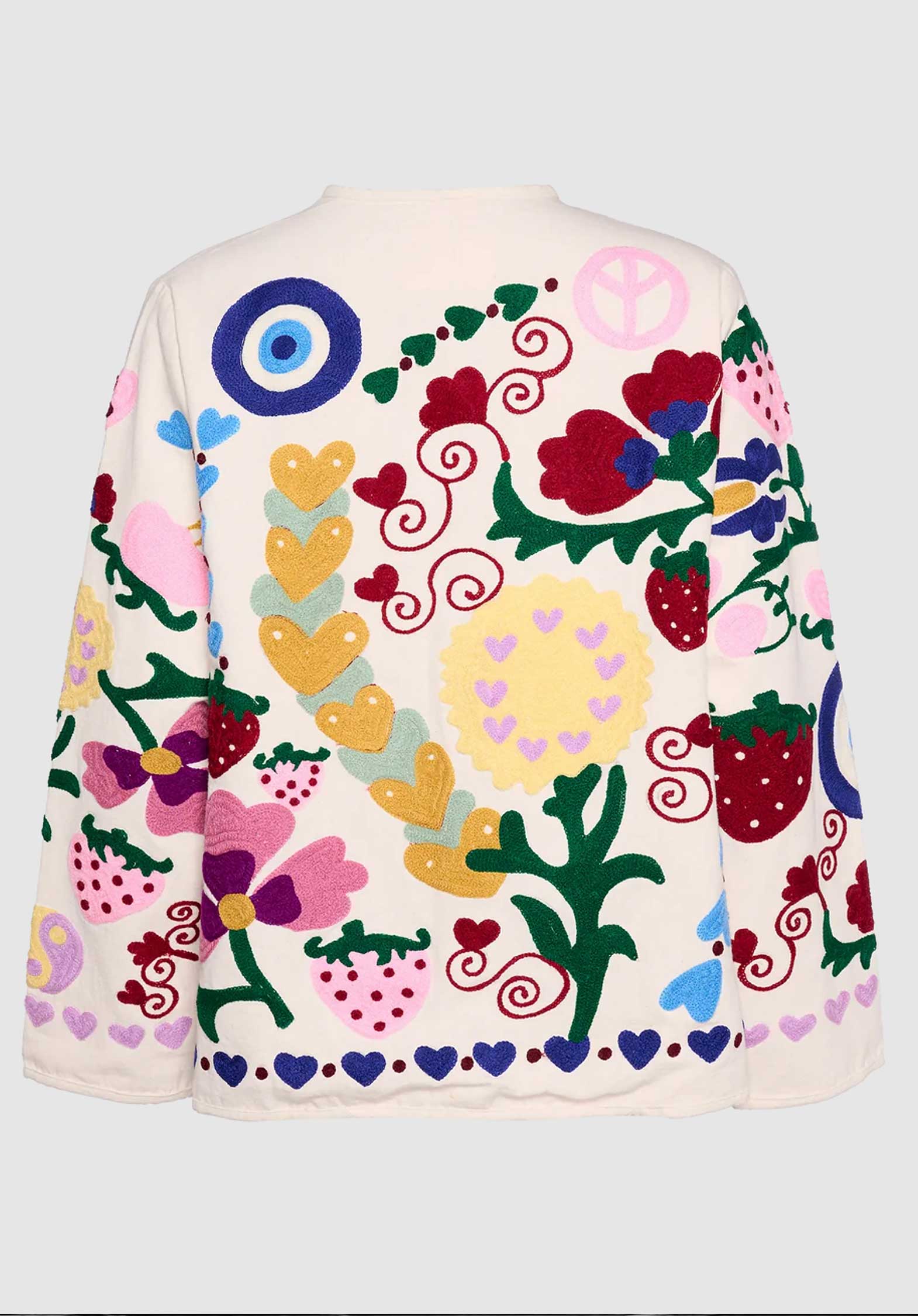 Jacket Maggie Suzani White-Rose - Image 7