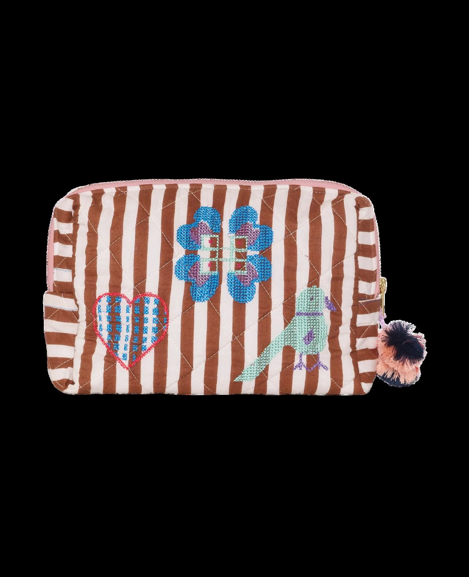 Pouch Rosea Bag Brown-Stripes - Image 7
