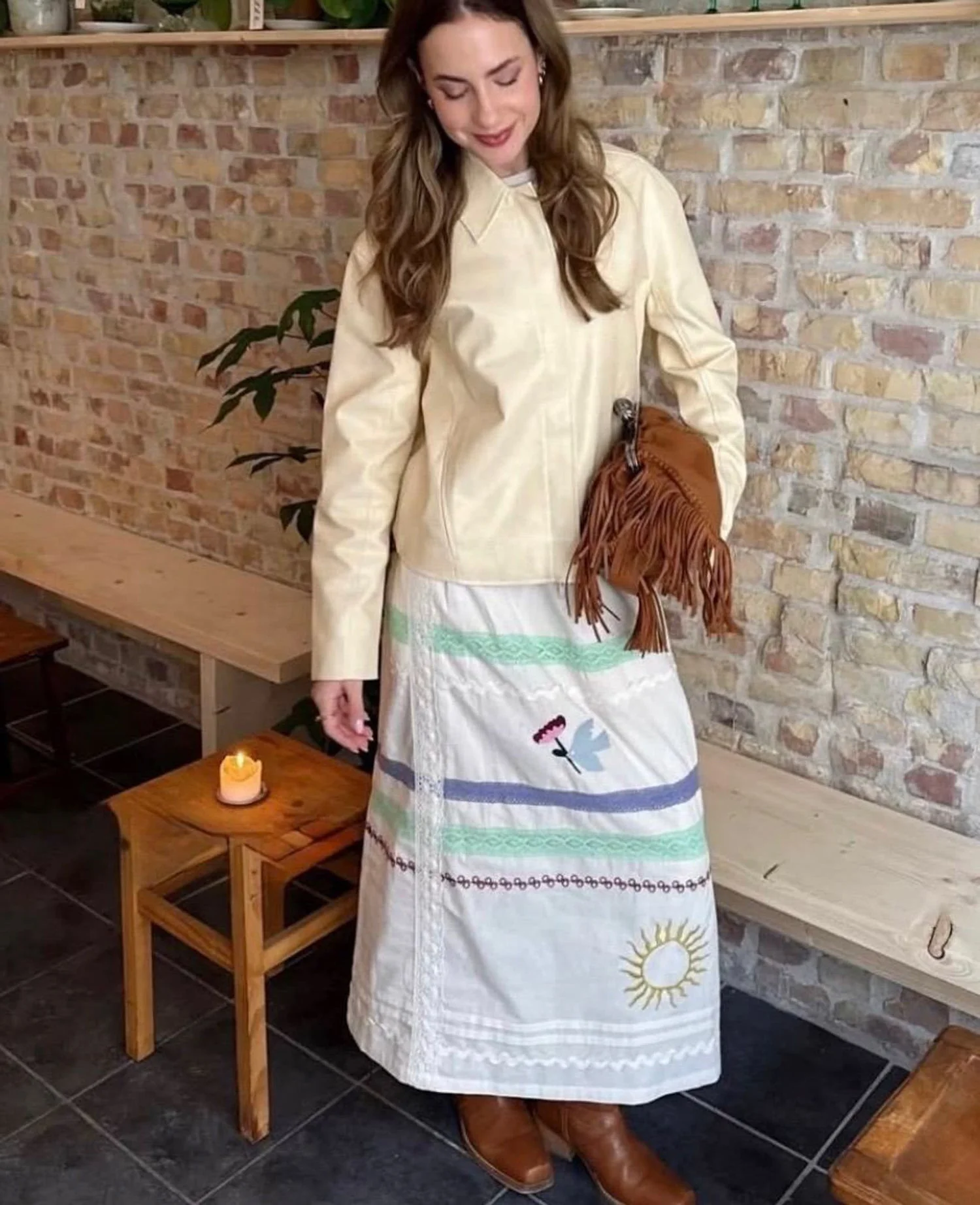 Skirt Isha Skirt Snow-White - Image 2
